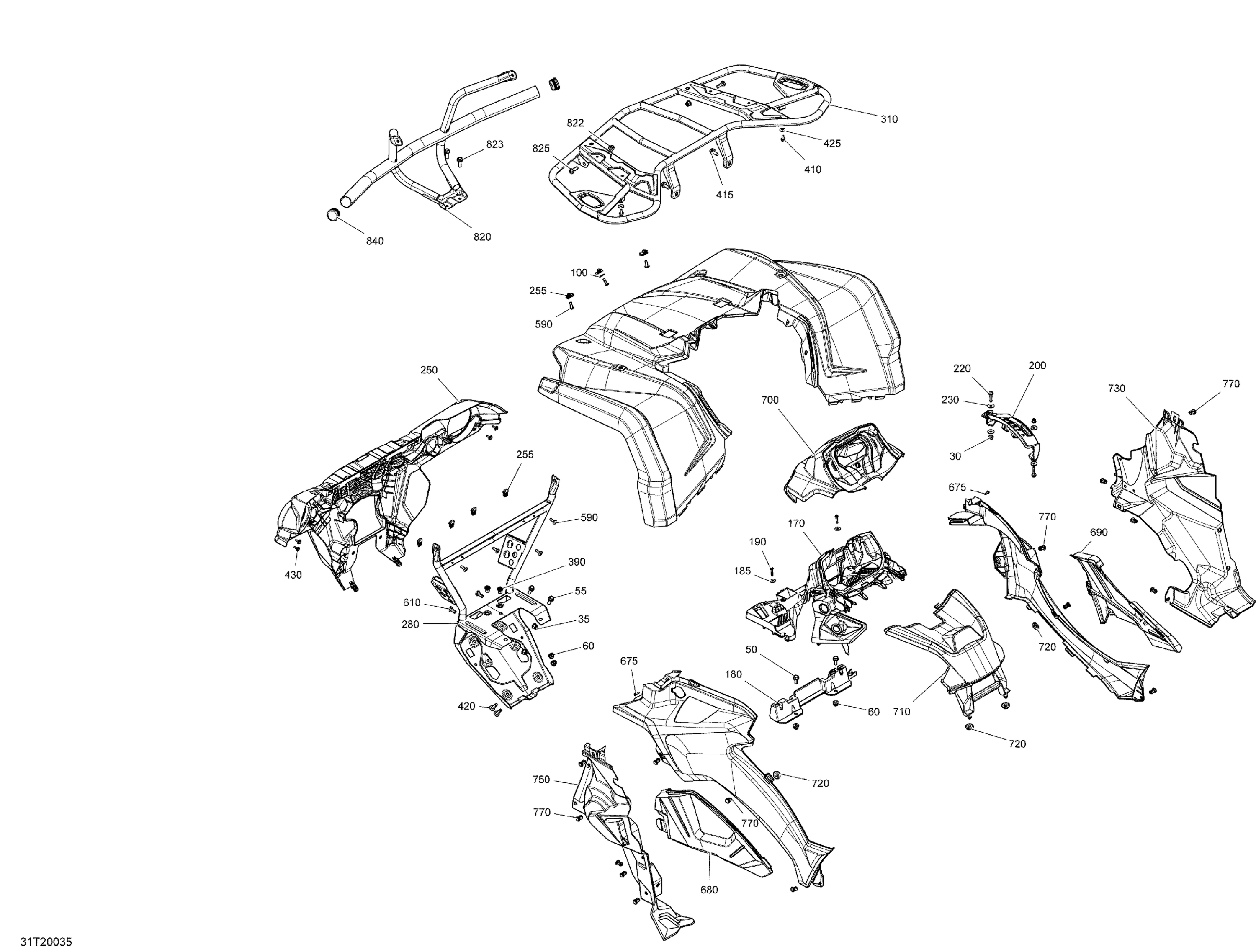 Body - Front Section - XT