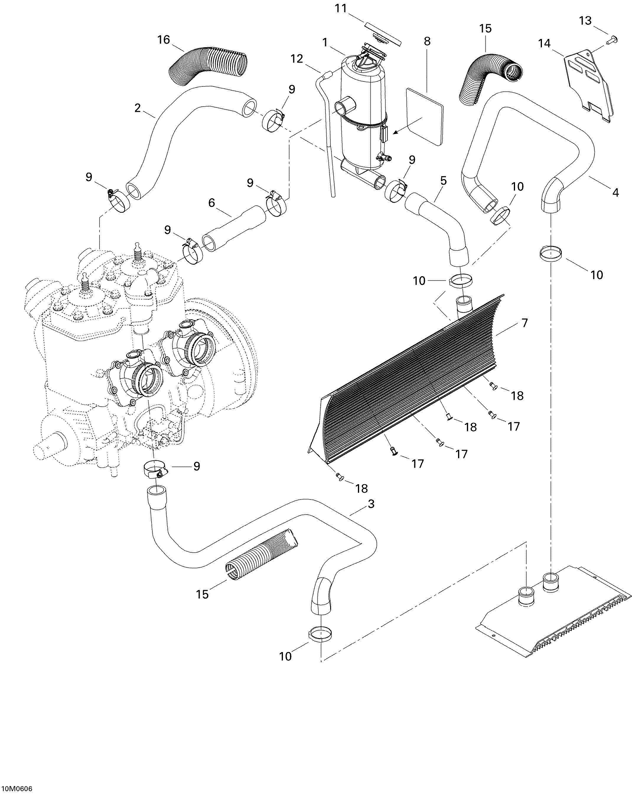 Схема узла: Cooling System