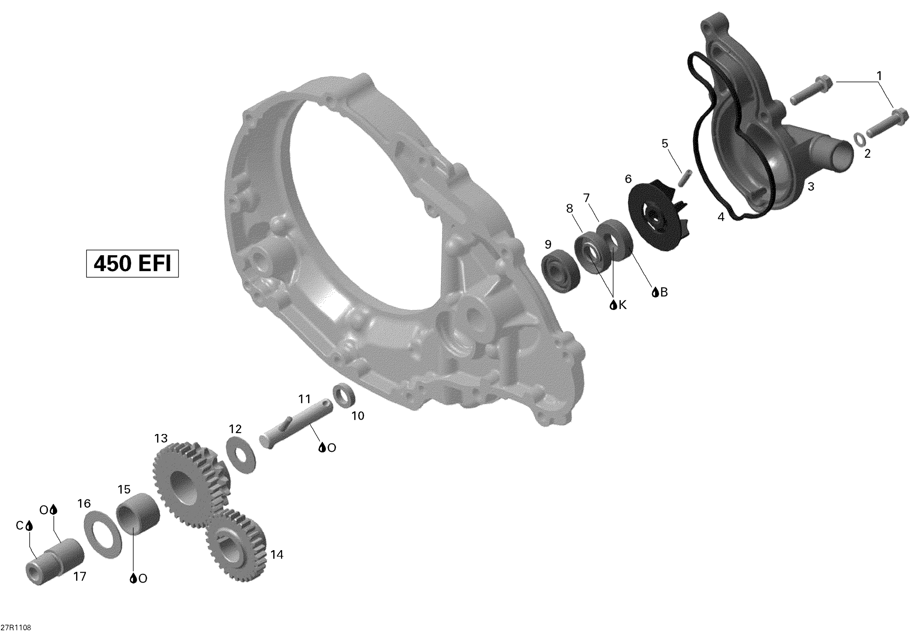 Схема узла: Engine Cooling