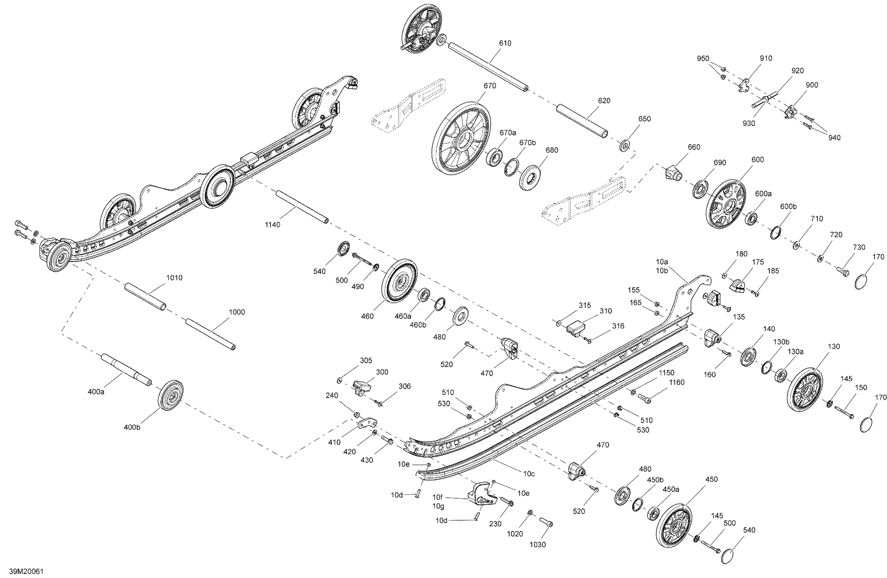 Suspension, Rear - Upper Section