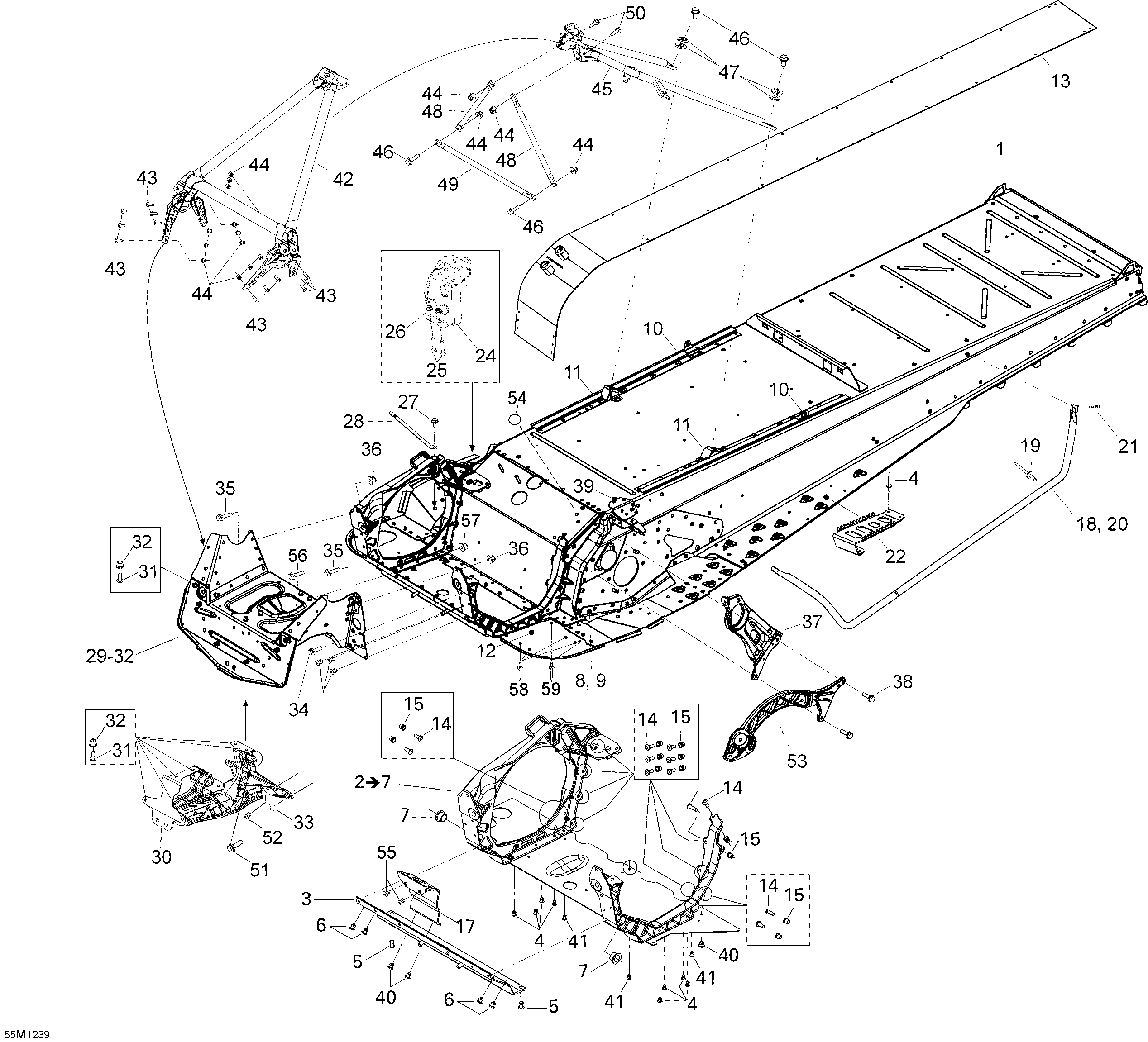 Схема узла: Frame and Components