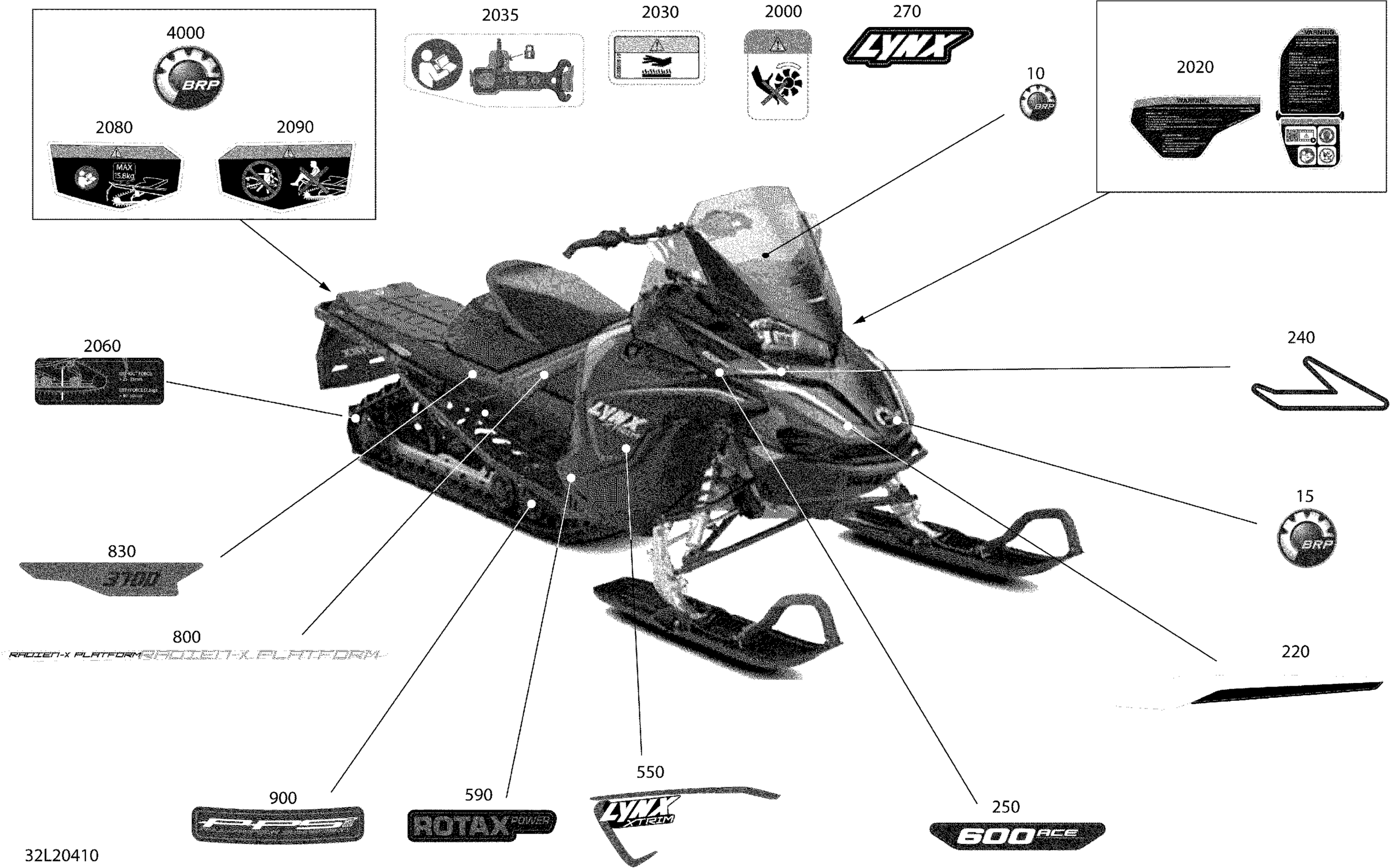 Схема узла: Body - Decals - STD