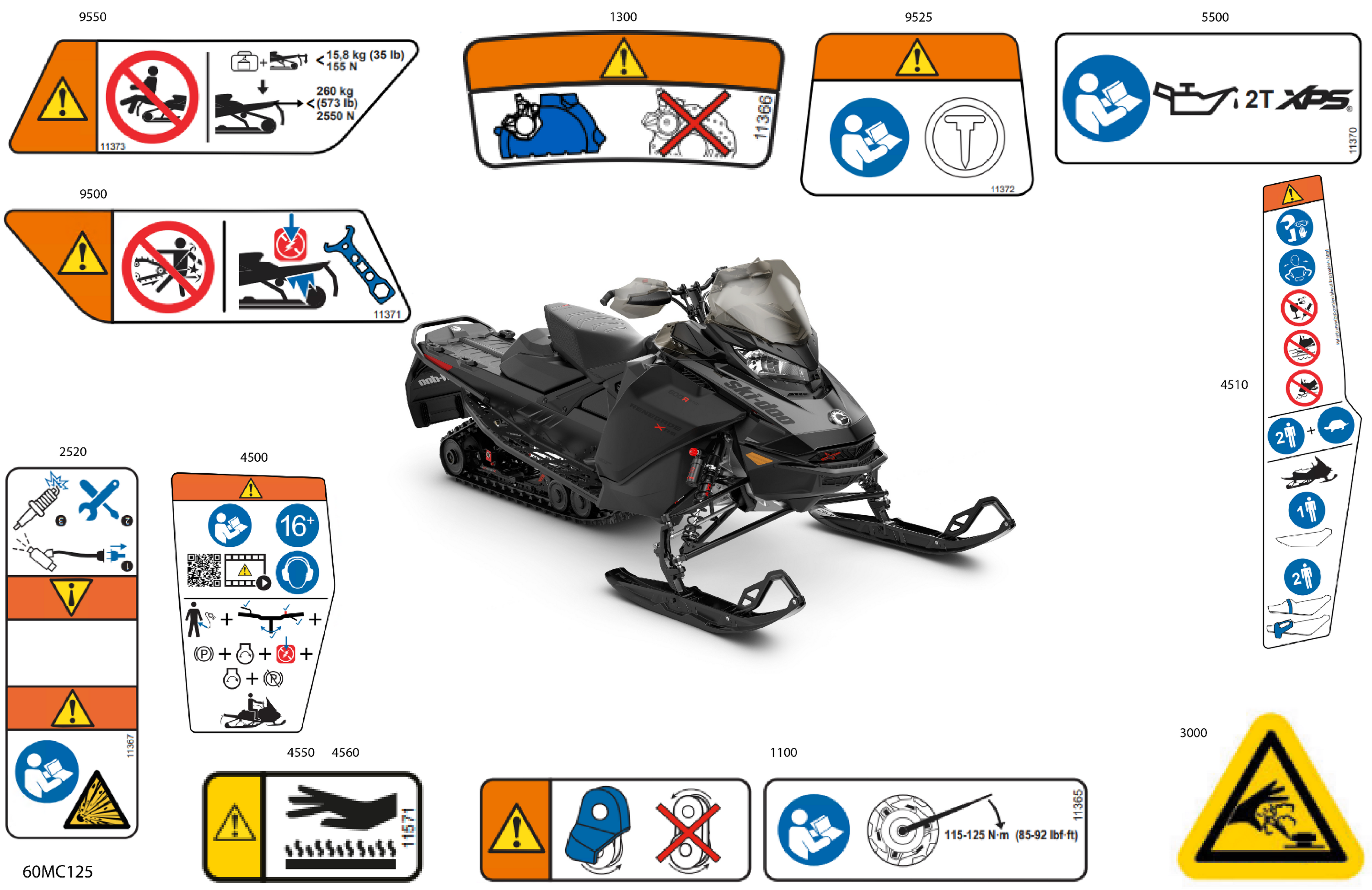 Body - Warning Decals - Model