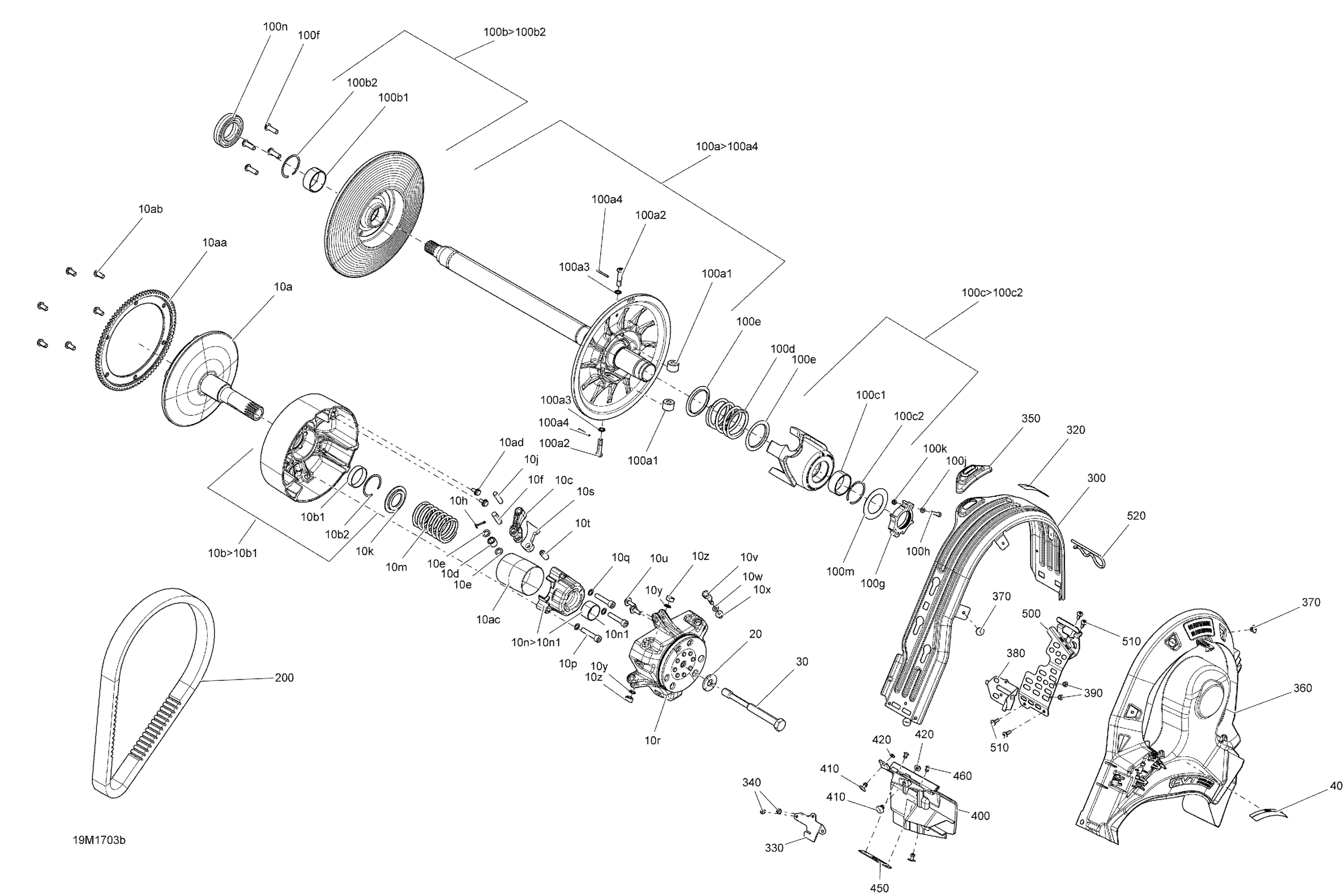 Схема узла: Pulley System