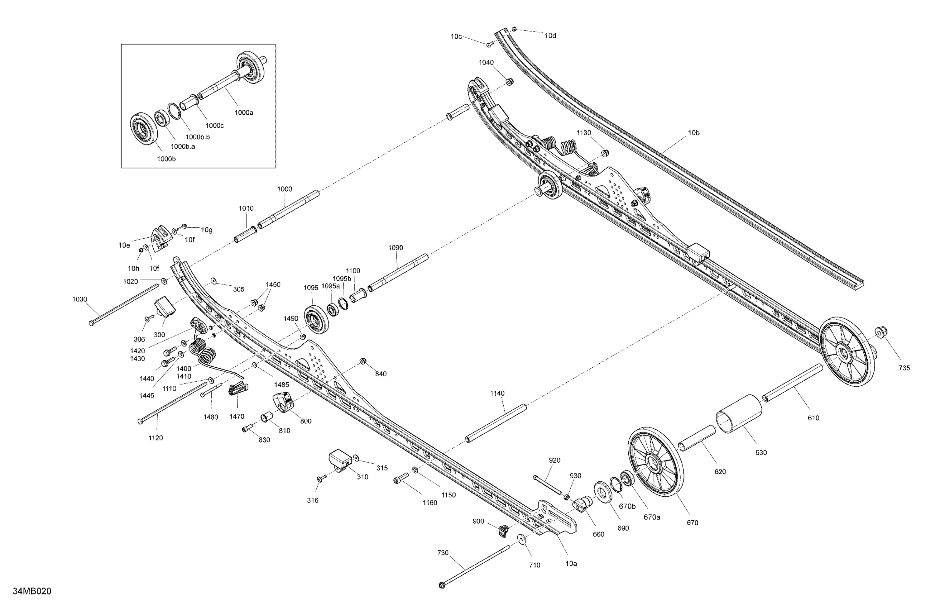Схема узла: Suspension - Rear - Lower Section