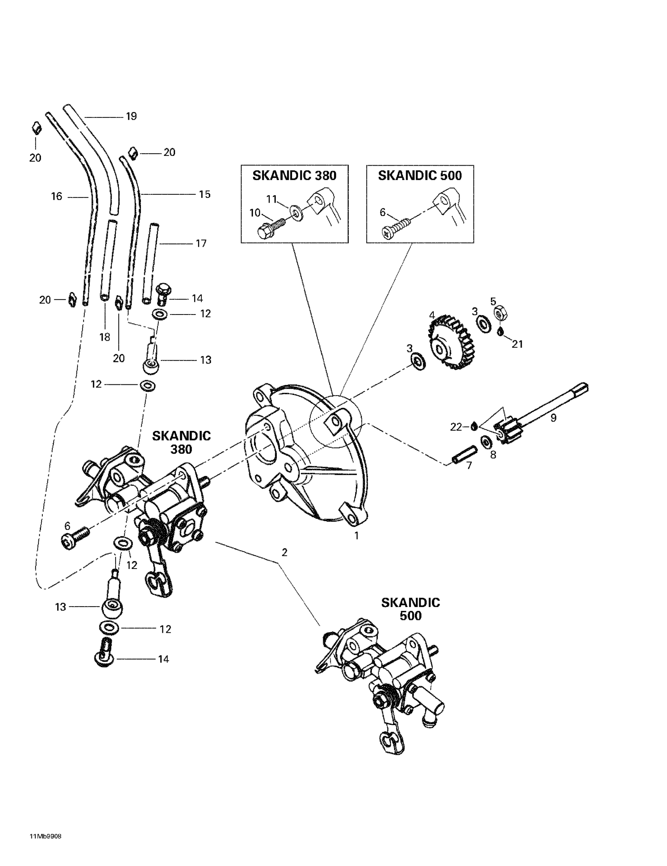 Схема узла: Oil Injection System