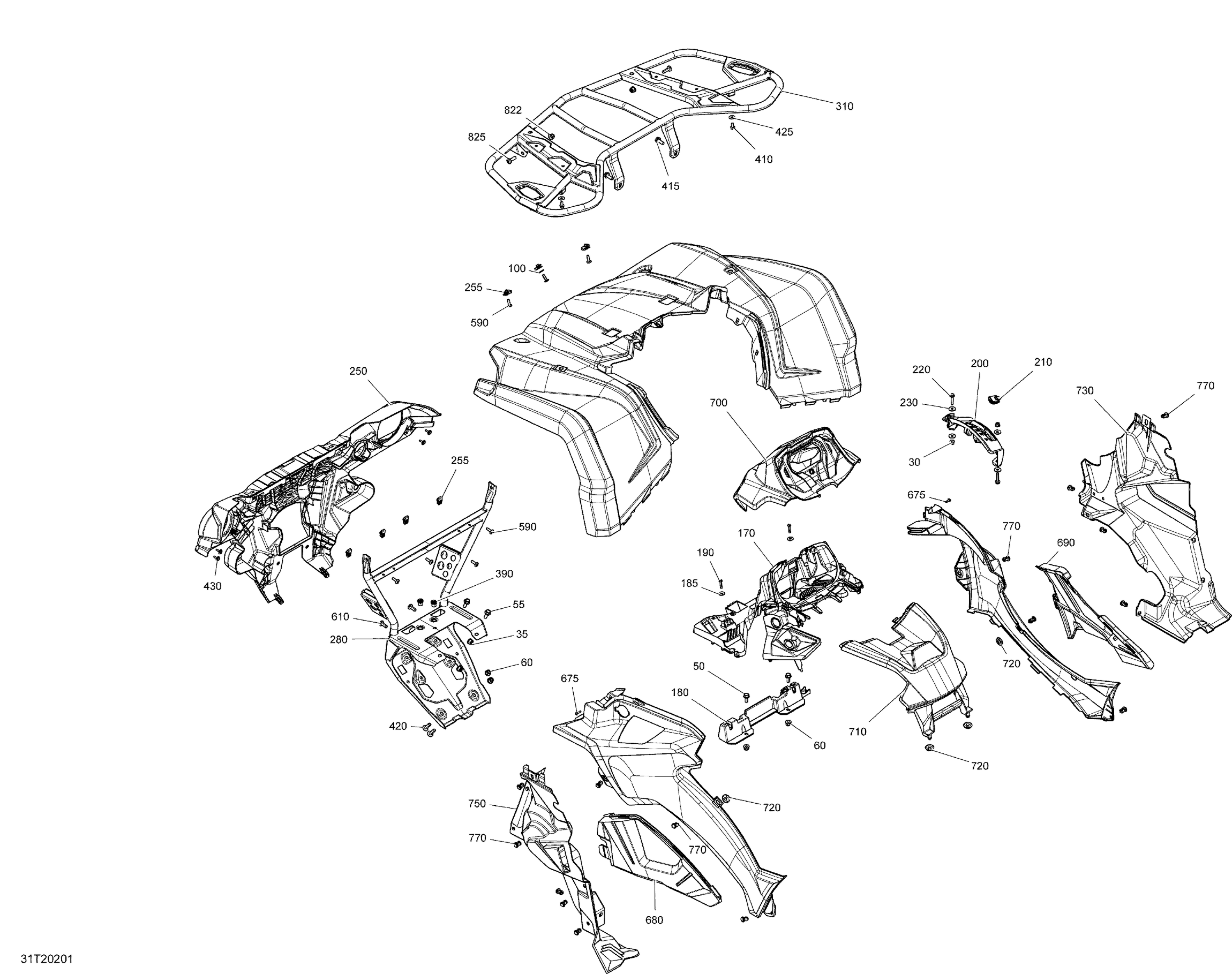 Body - Front Section - STD - DPS