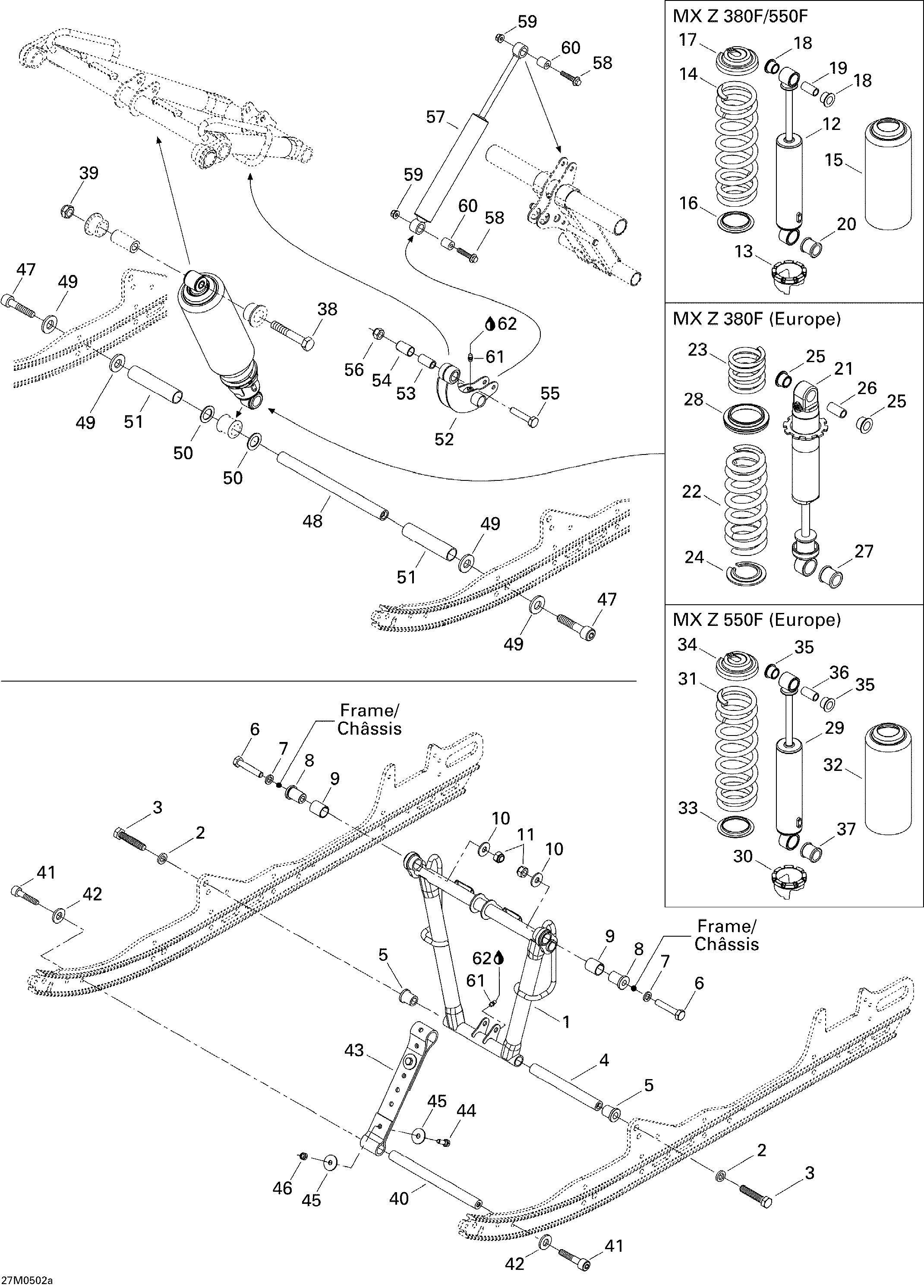 Front Arm MX Z 380F
