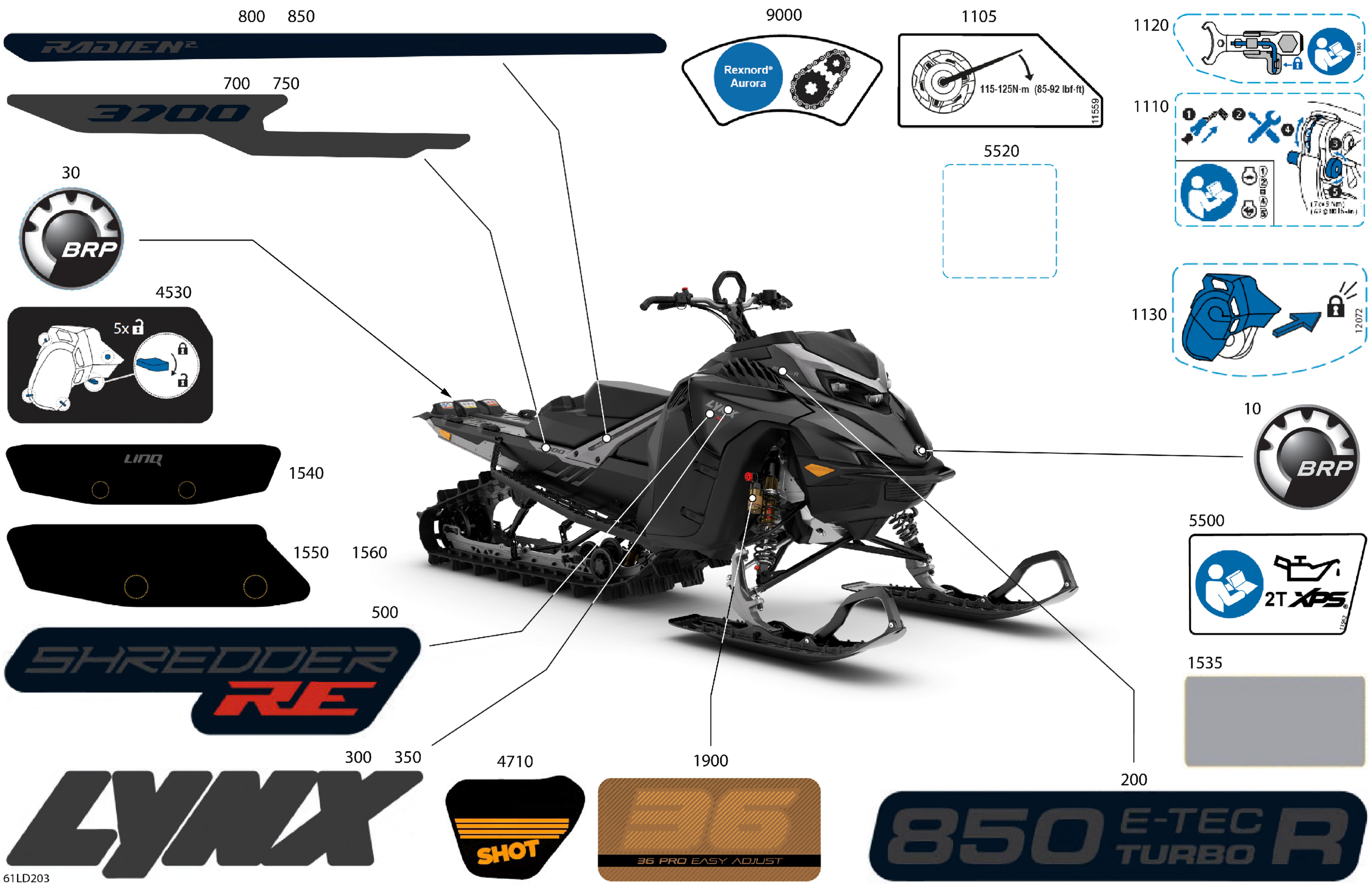 Схема узла: Body - Decals