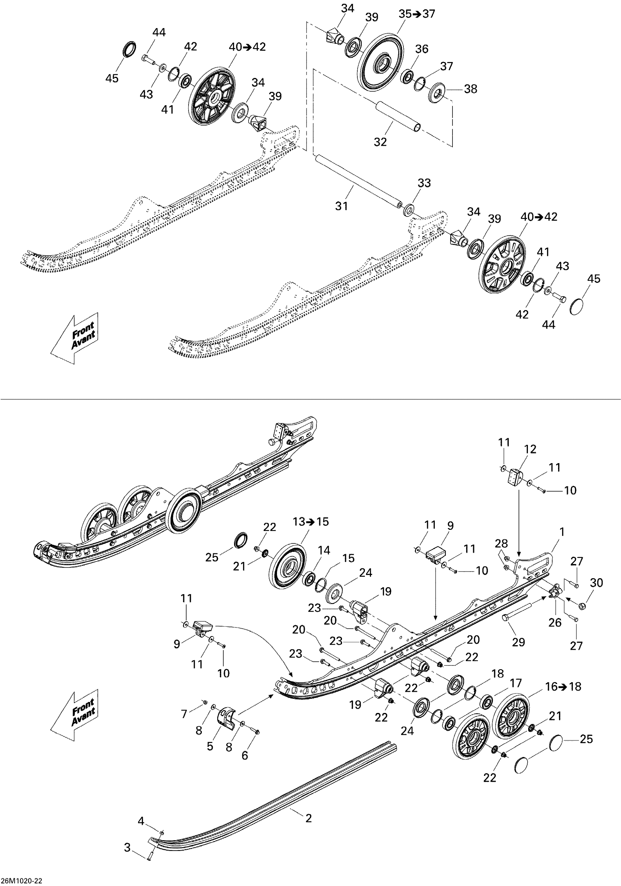 Схема узла: Rear Suspension