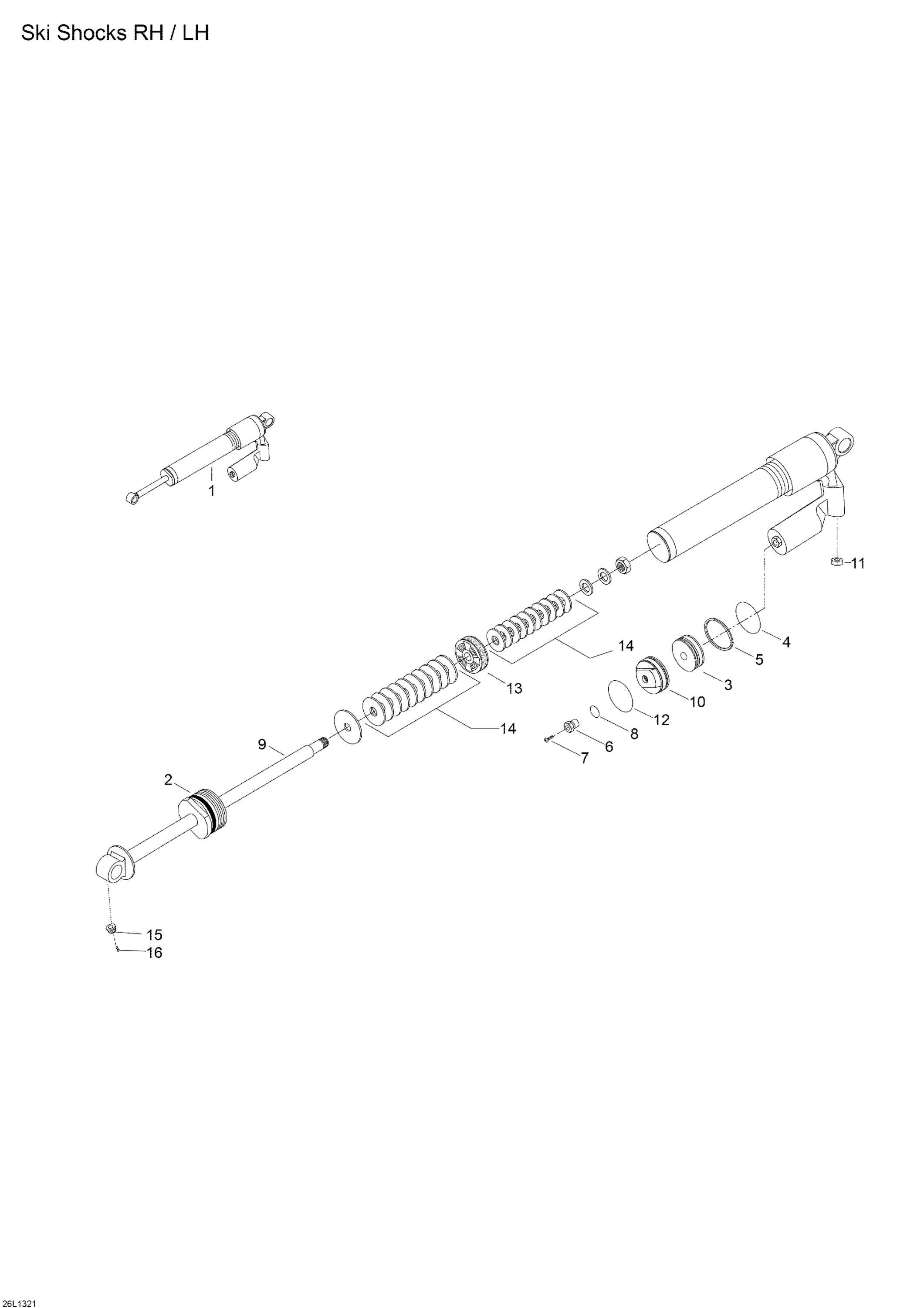 Схема узла: Ski Shocks
