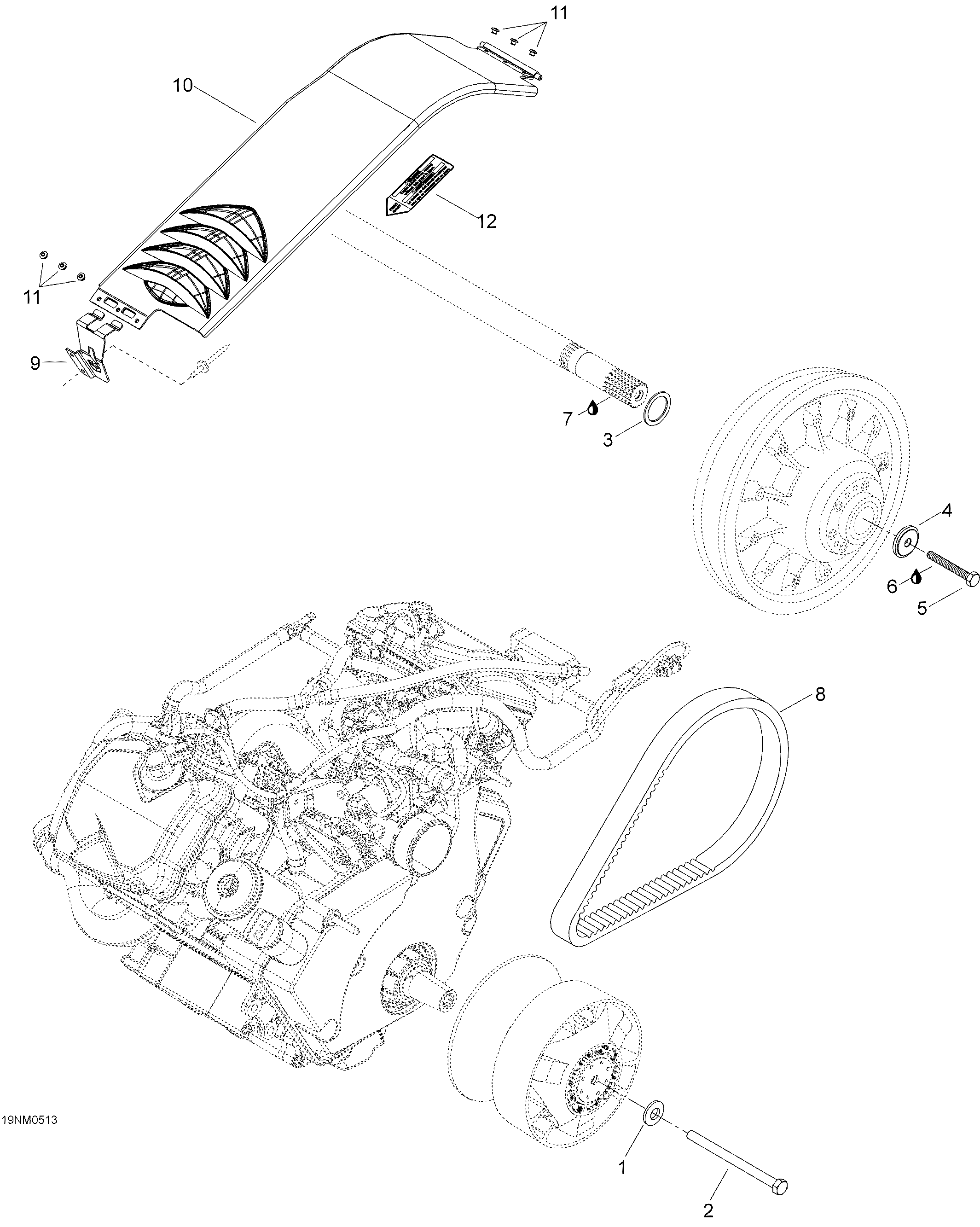 Схема узла: Pulley System