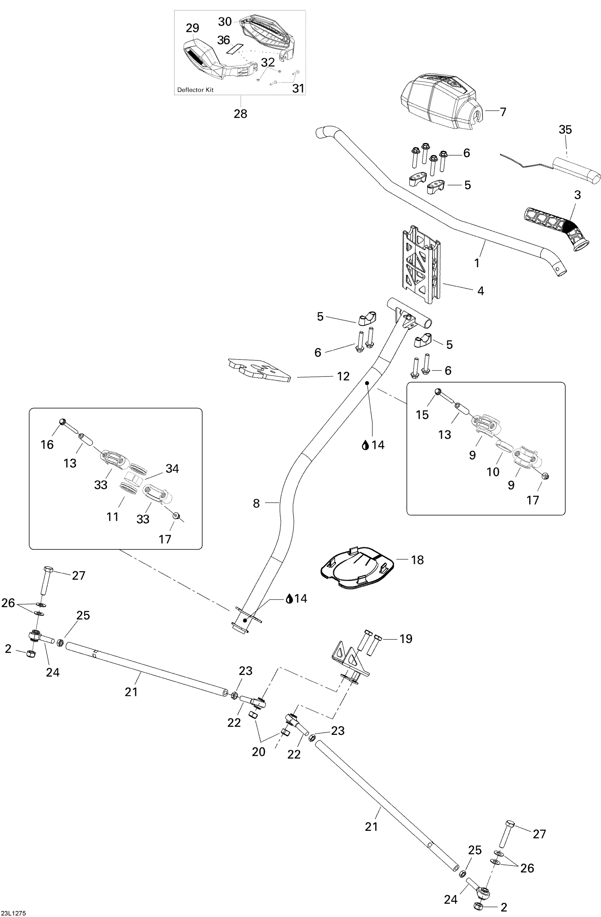 Схема узла: Steering System