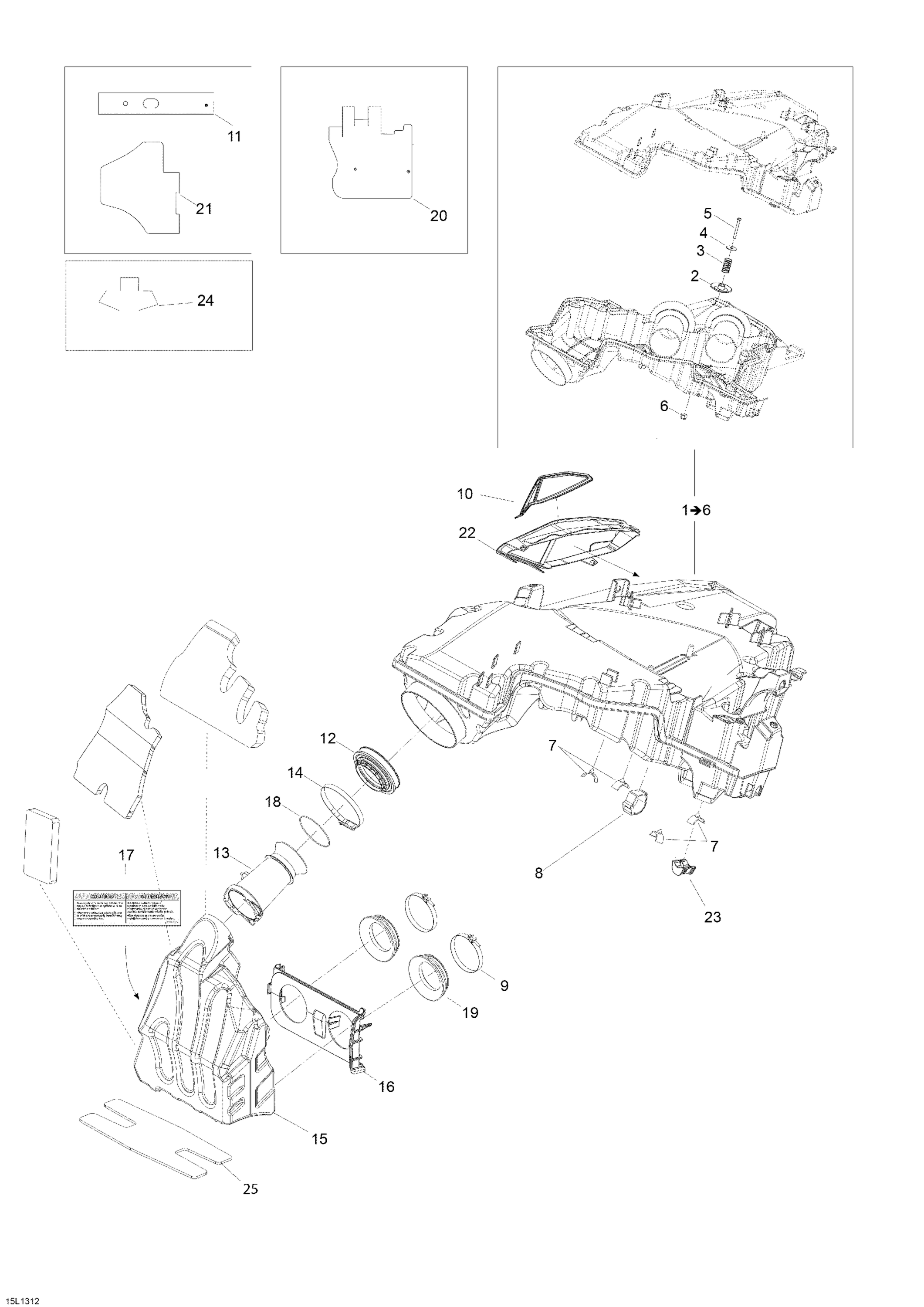 Схема узла: Air Intake System