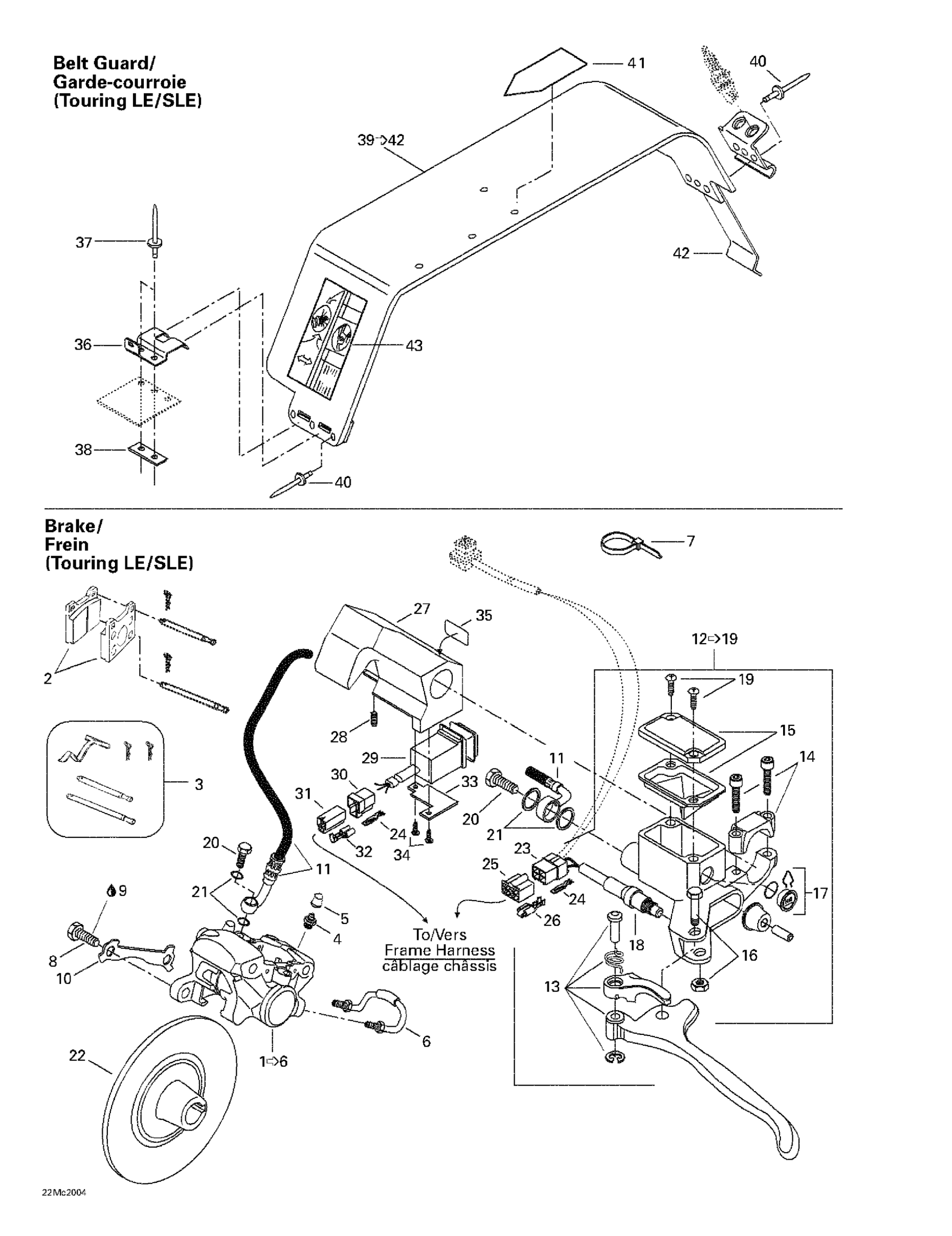 Hydraulic Brake And Belt Guard