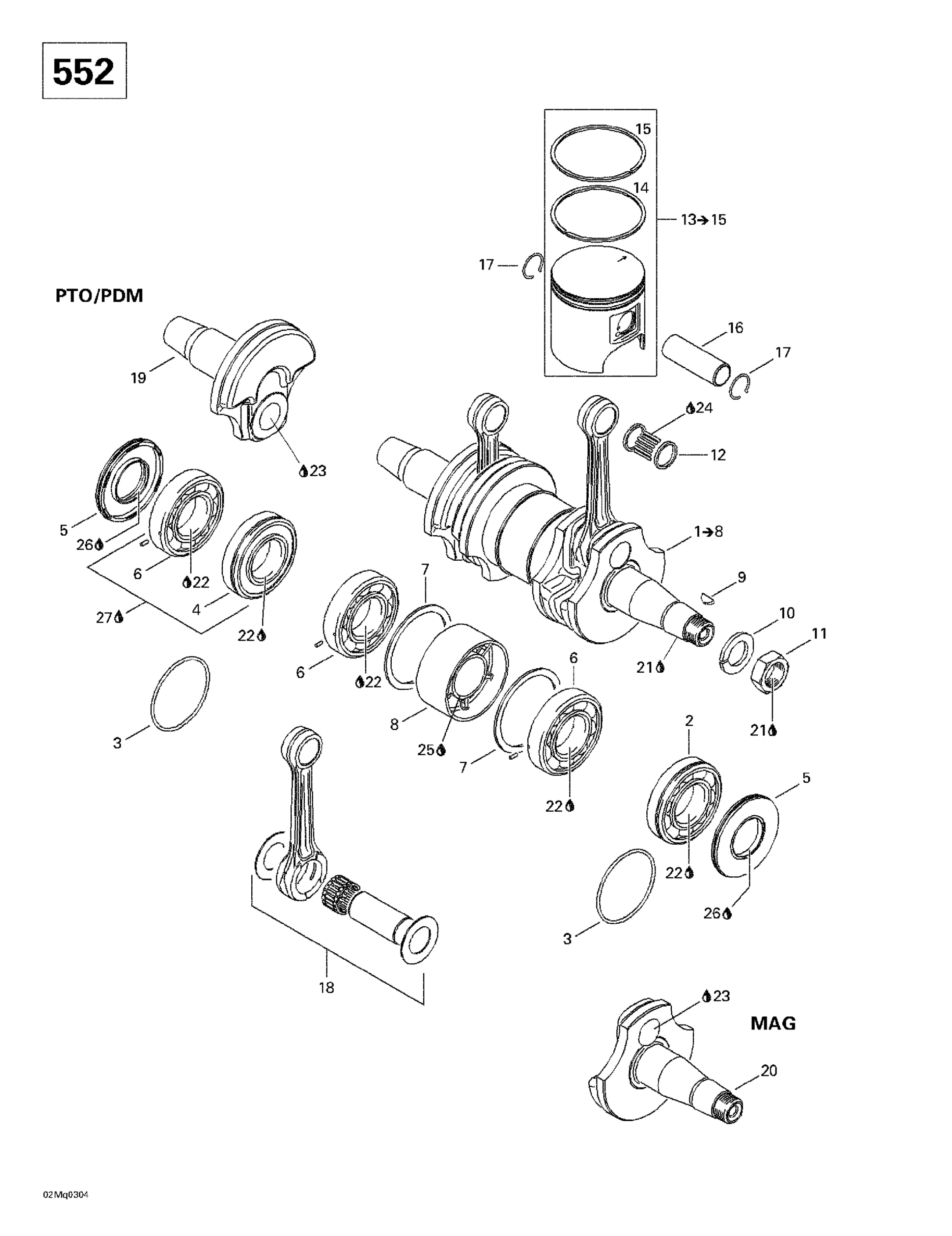 Crankshaft (552)