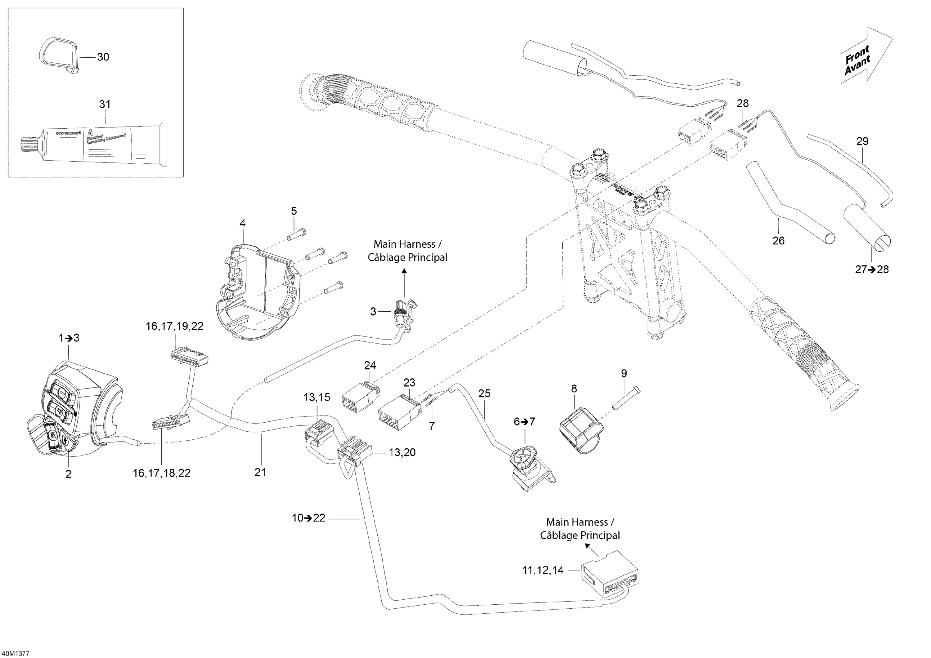 Steering Wiring Harness