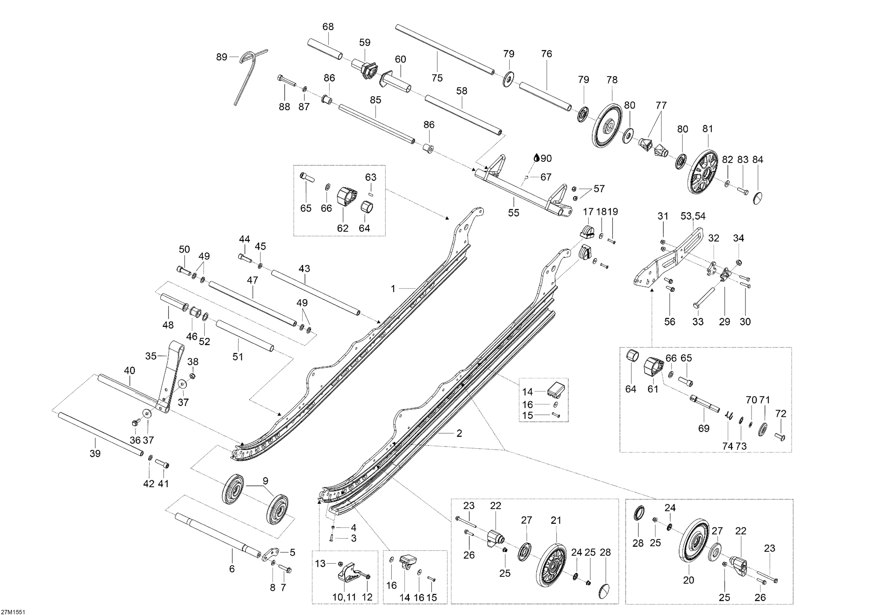 Rear Suspension A _27M1551