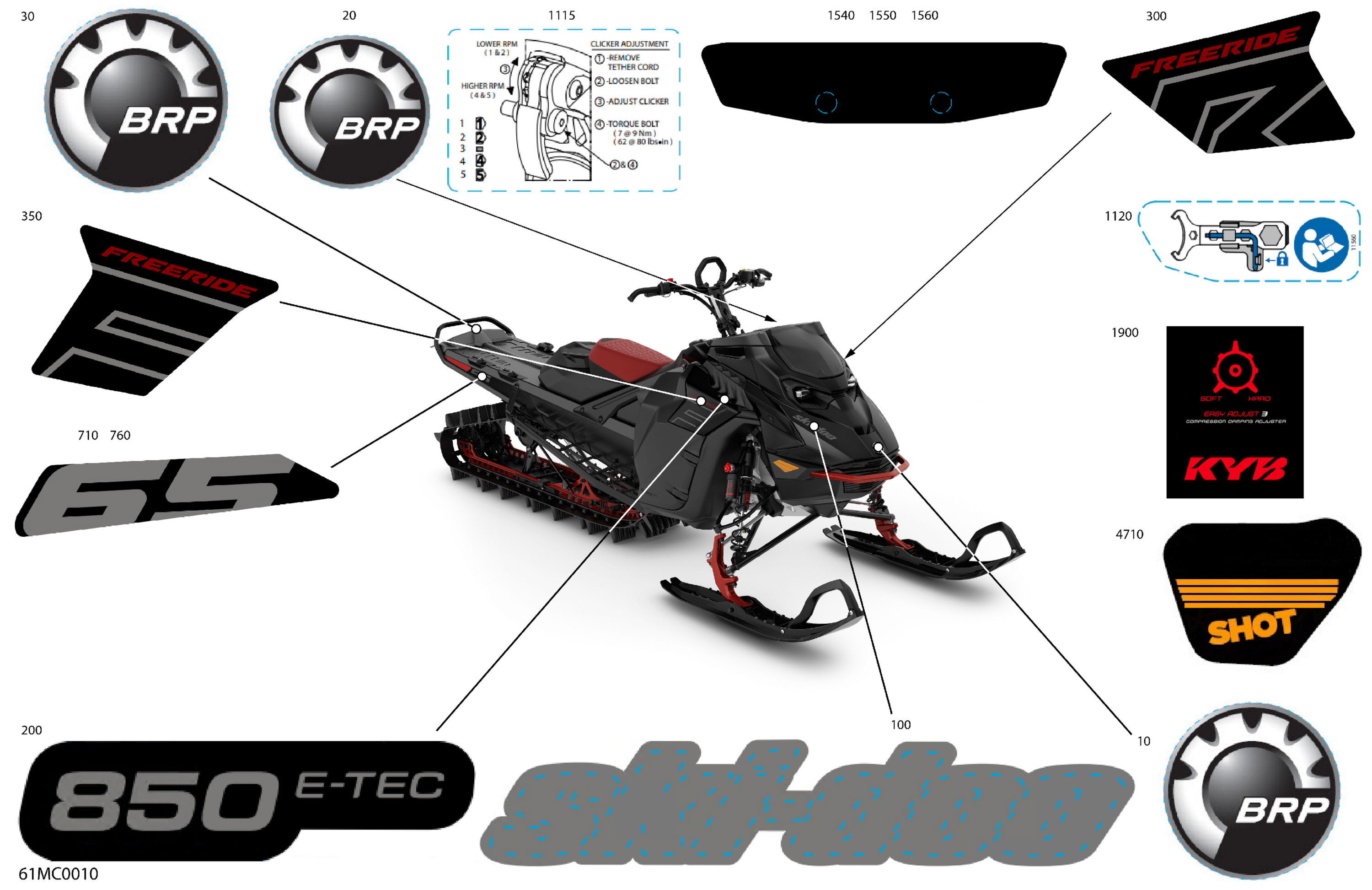 Схема узла: Body - Decals