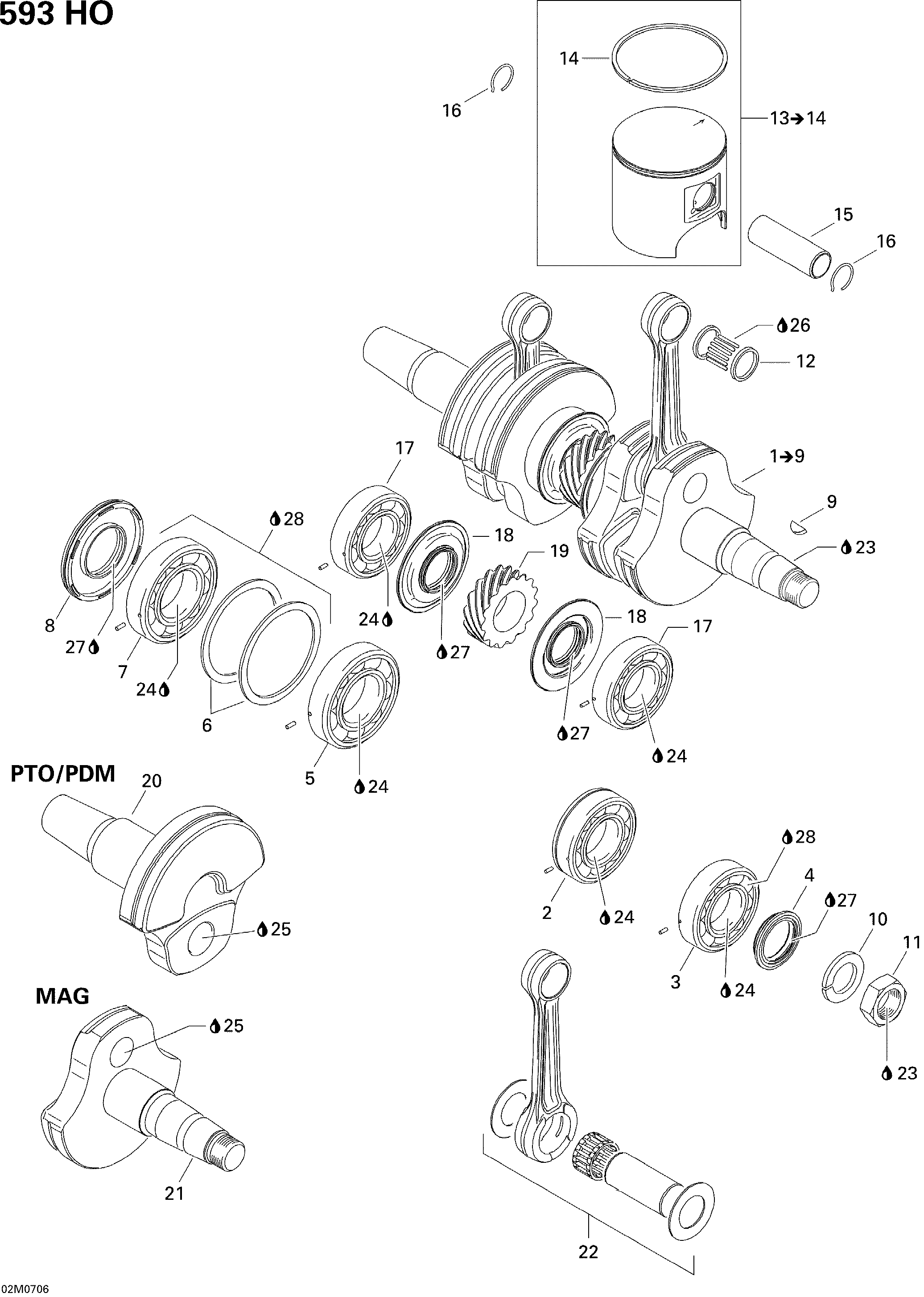 Crankshaft And Pistons