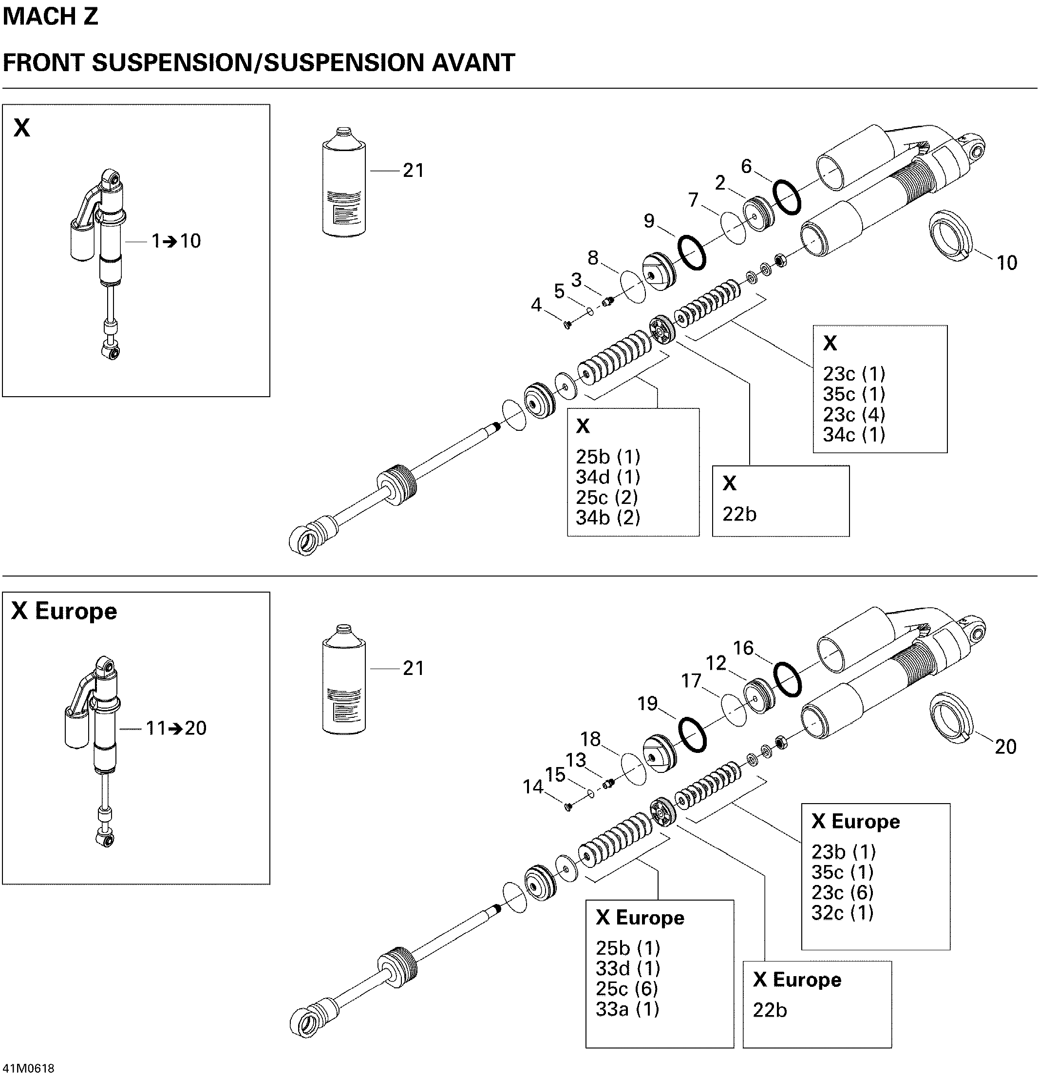 Take Apart Shock, Front