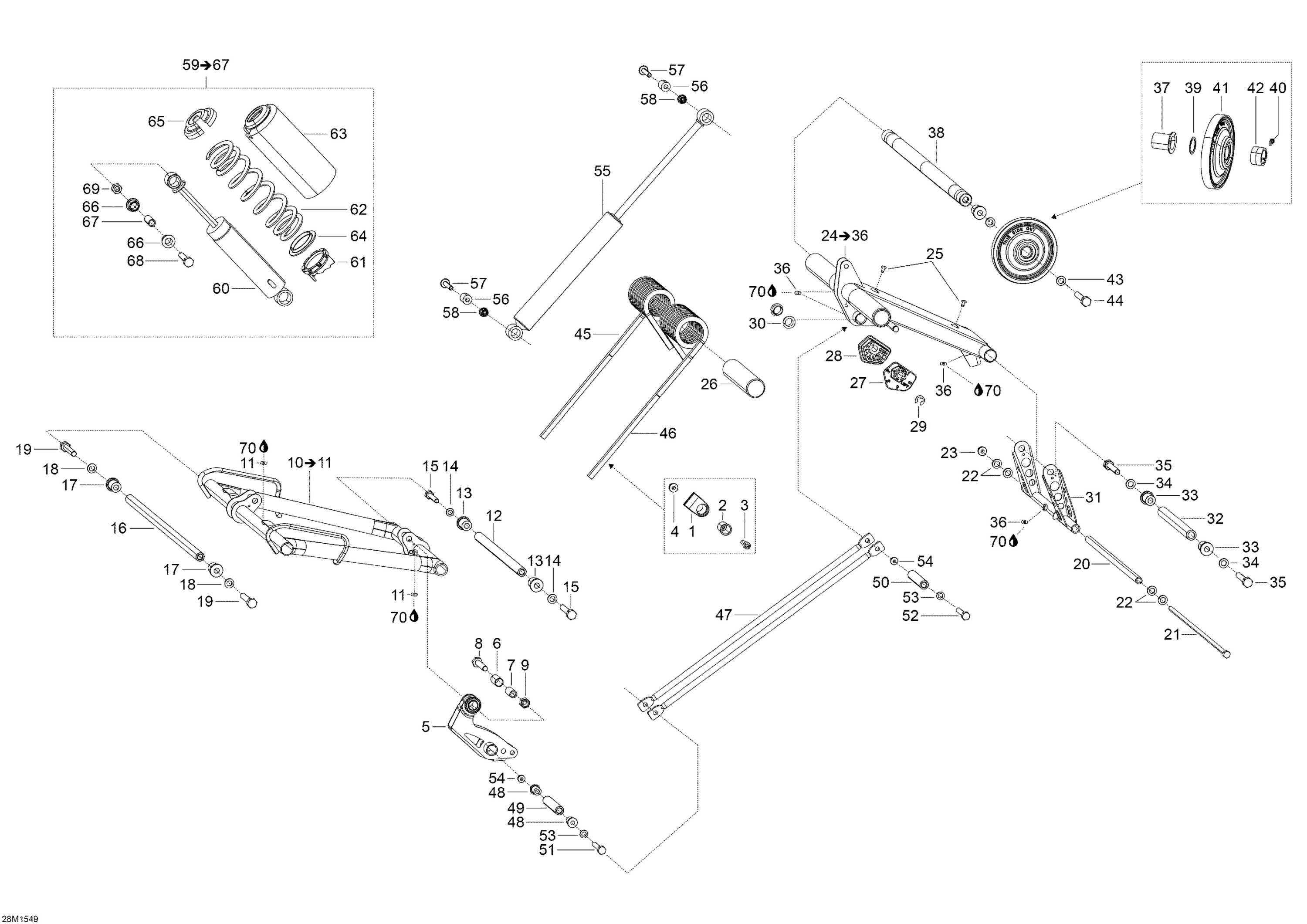 Rear Suspension B_28M1549
