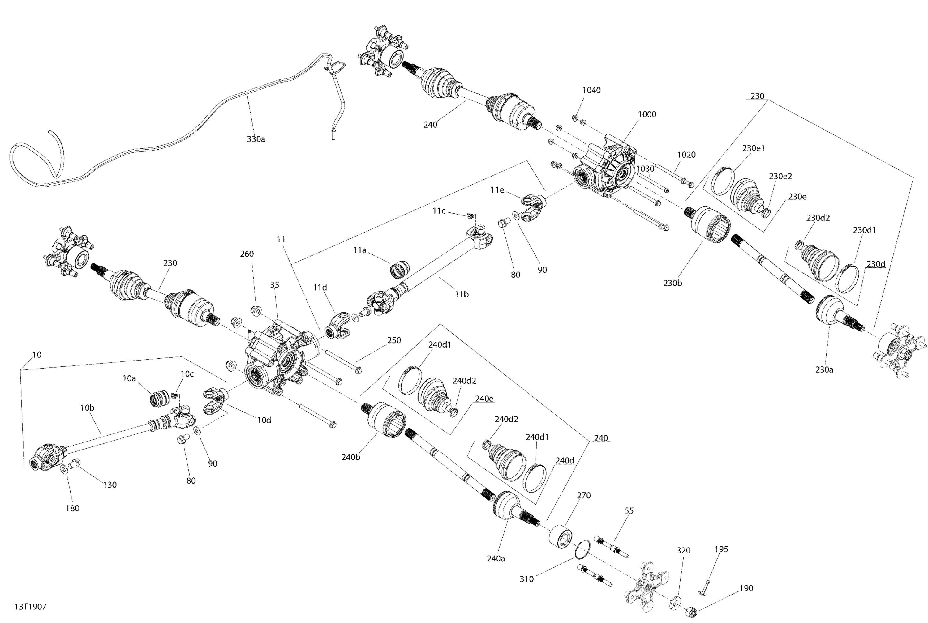 Rear Drive - Common Parts