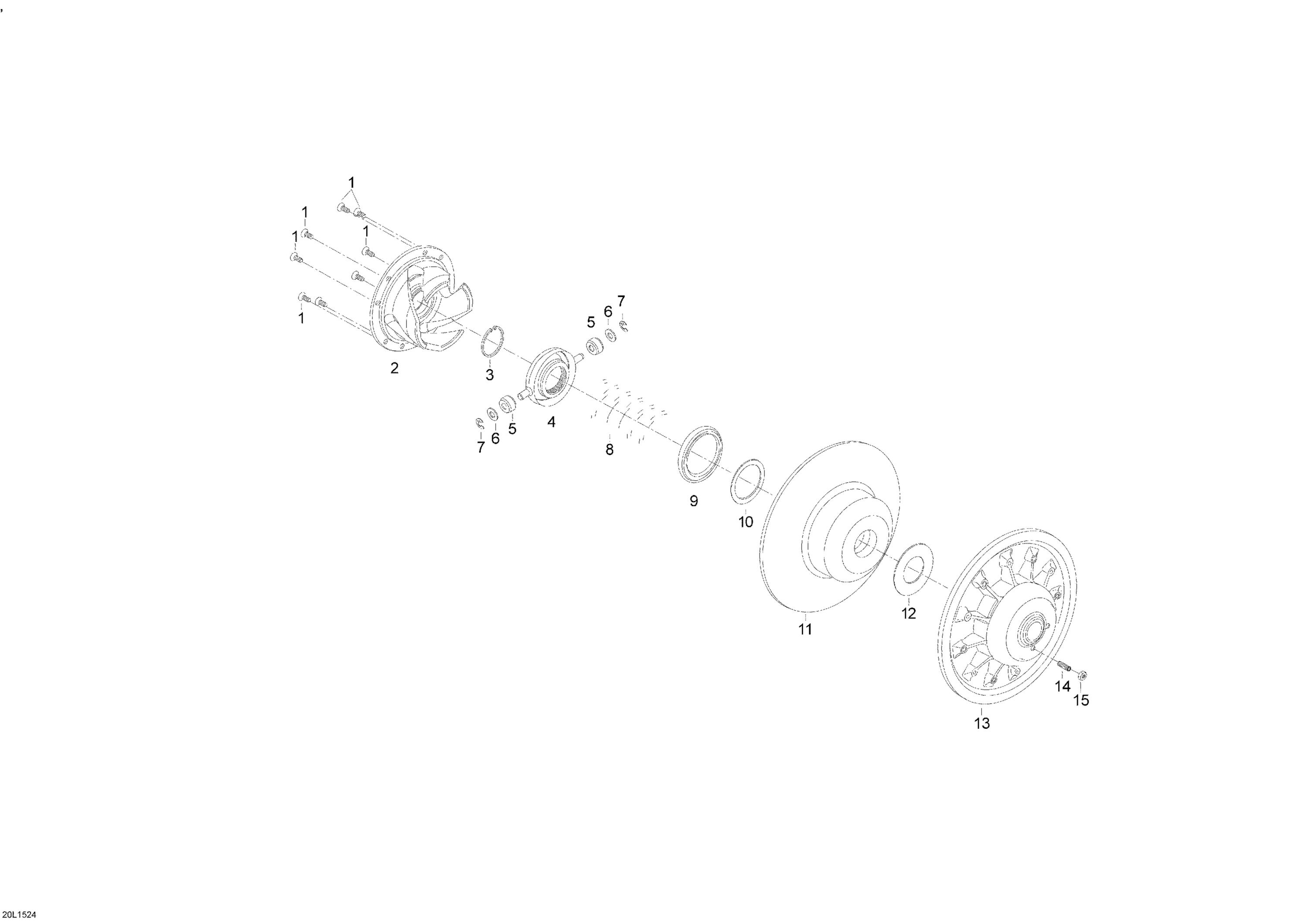 Driven Pulley