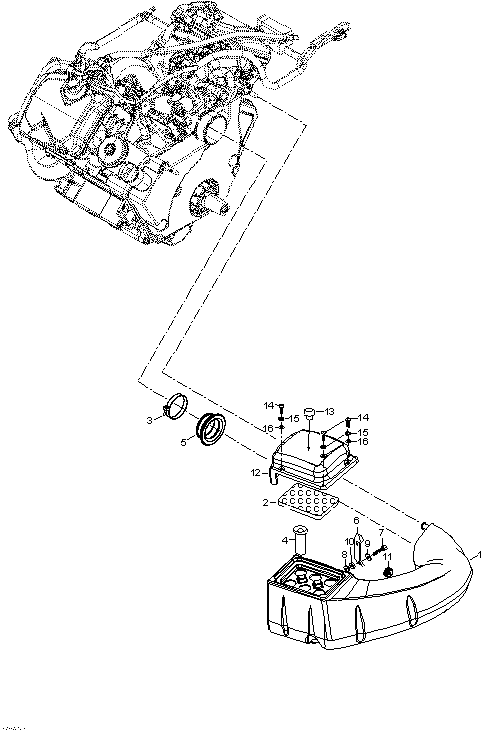 Схема узла: Air Intake System