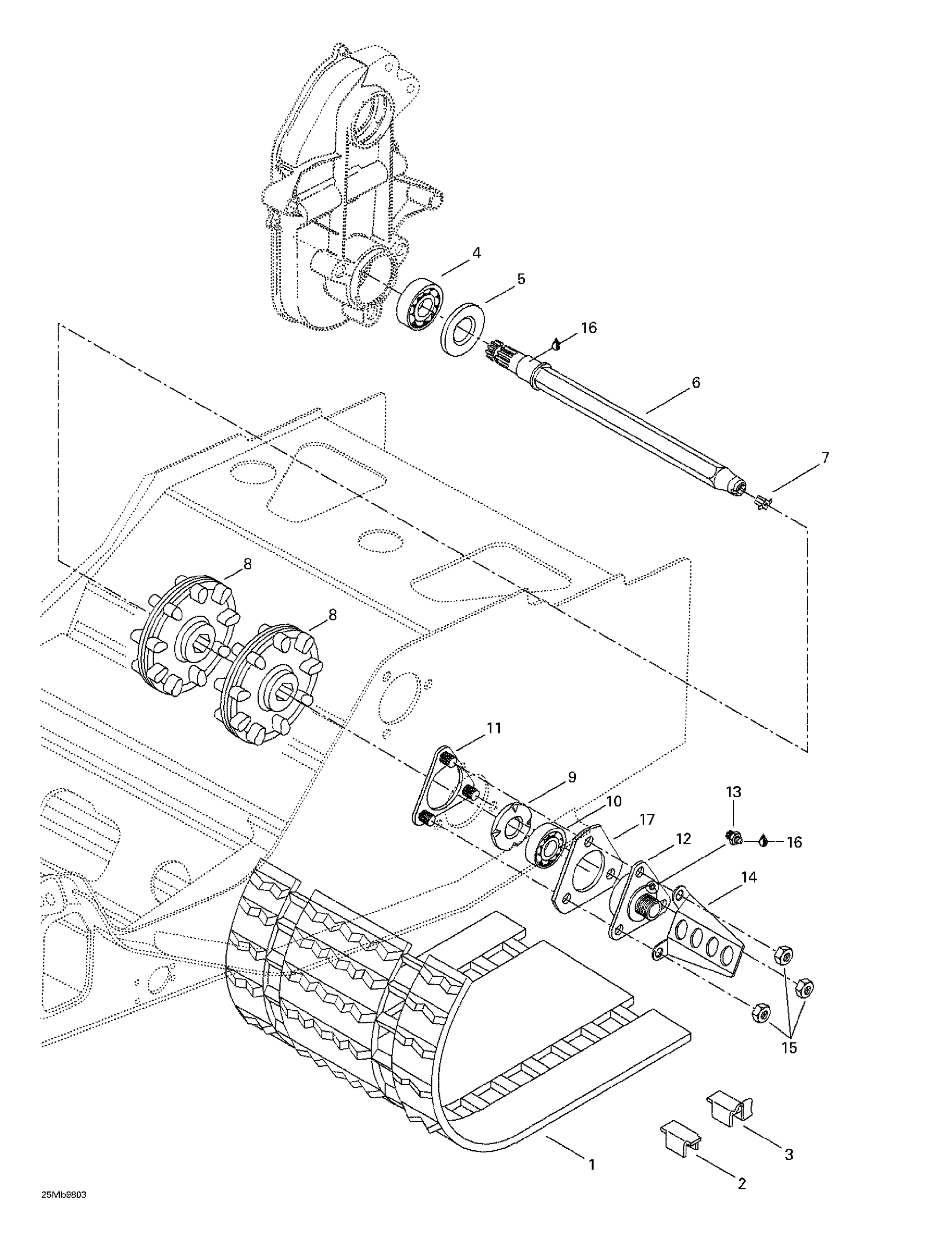 Drive Axle And Track