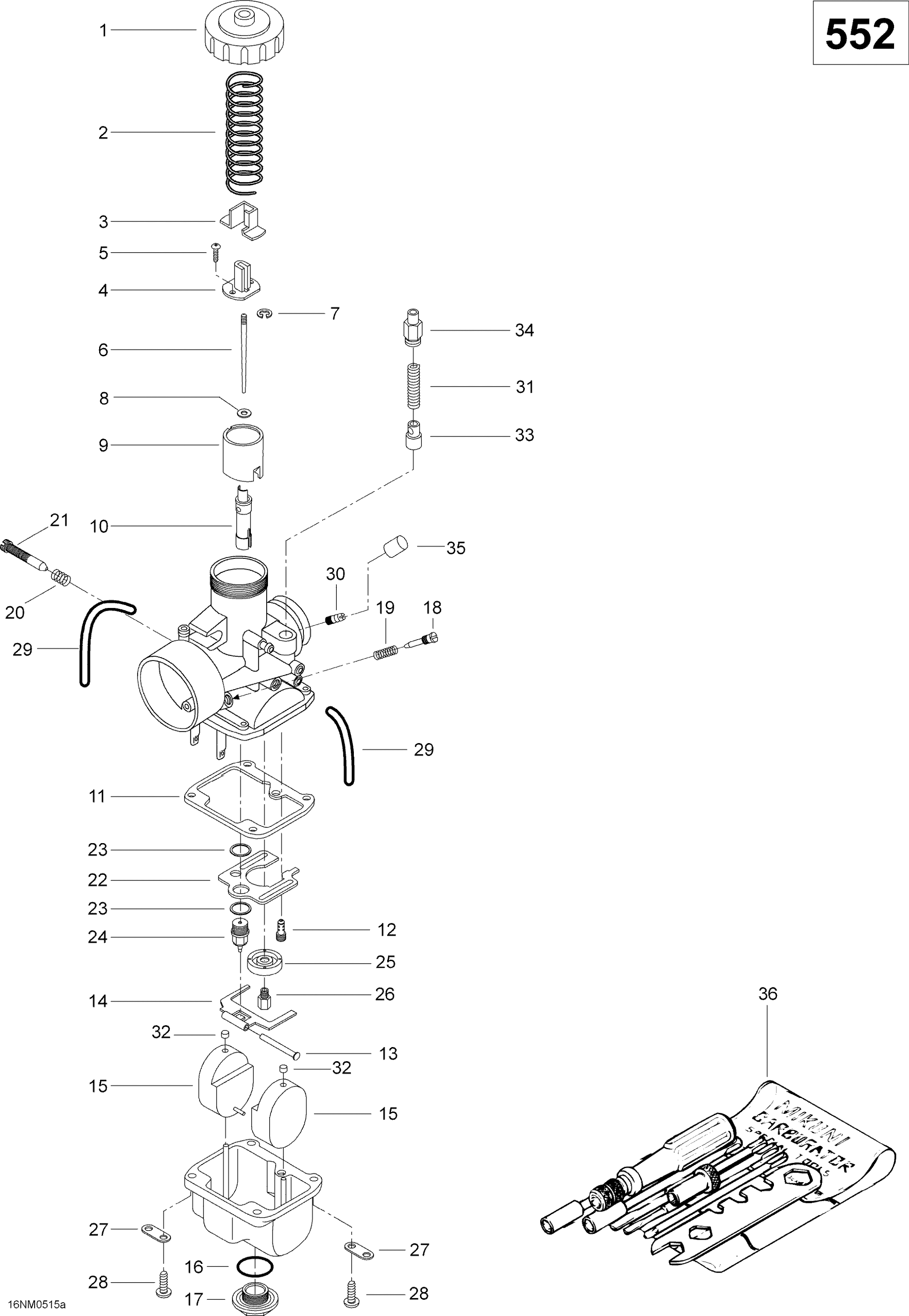 Carburetor 552