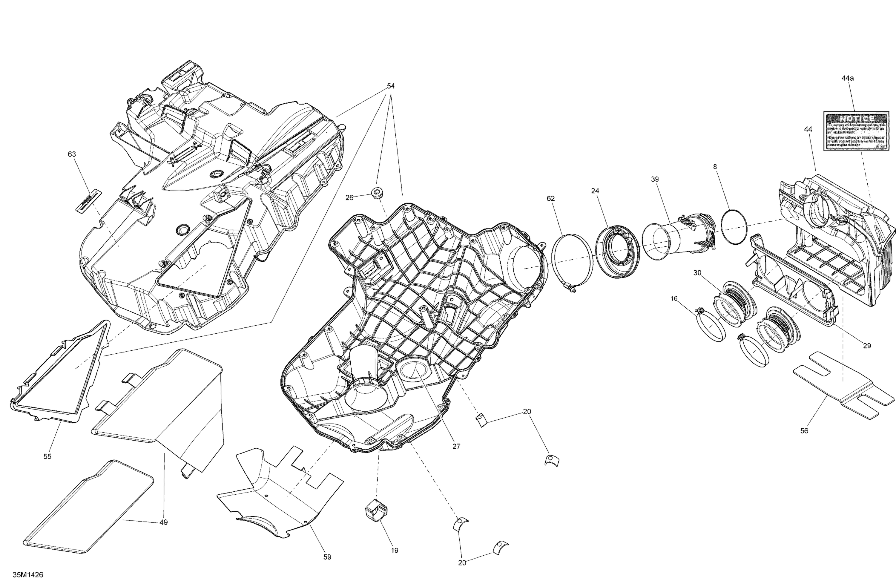 Схема узла: Air Intake System