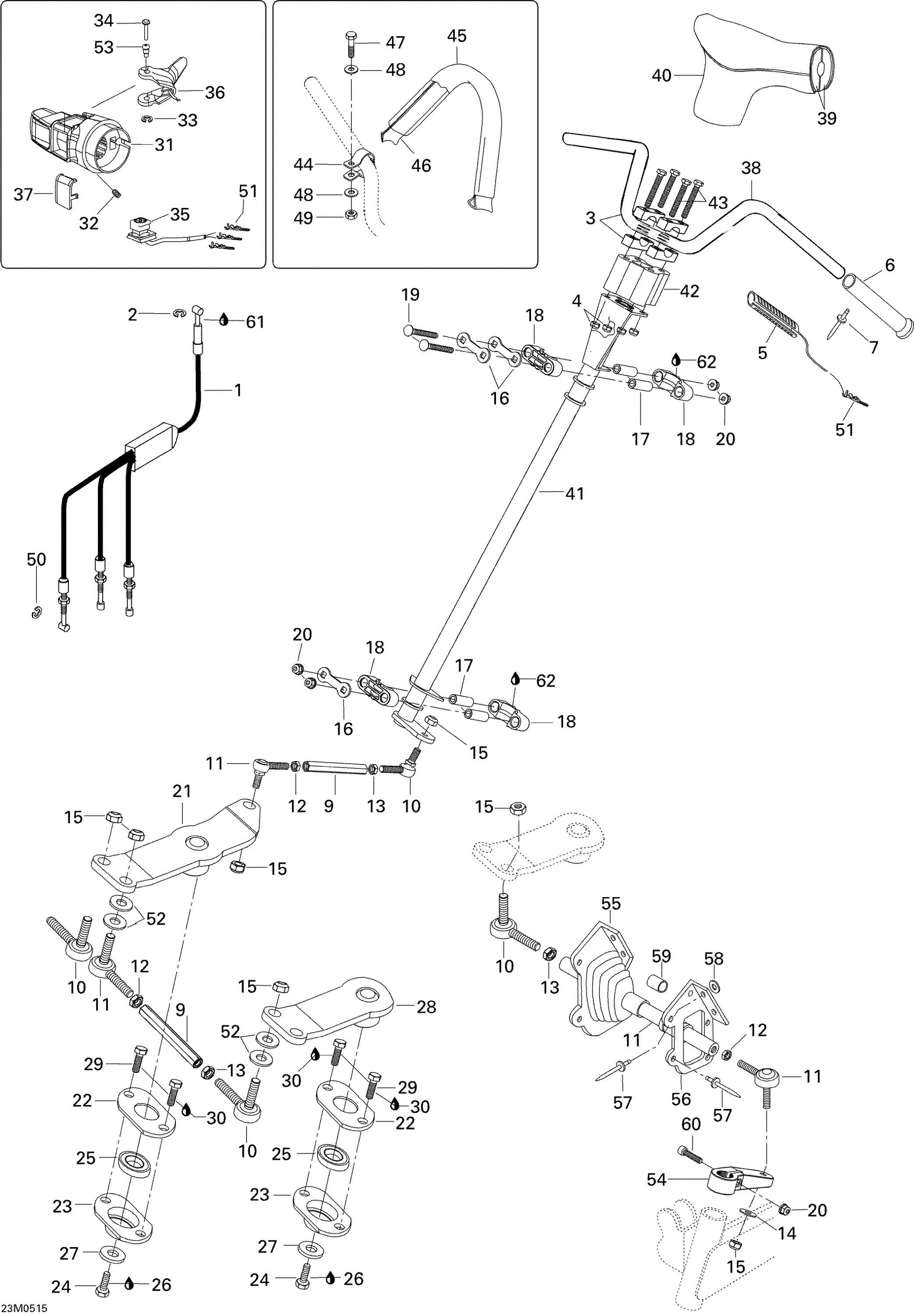 Steering System 550F SUV