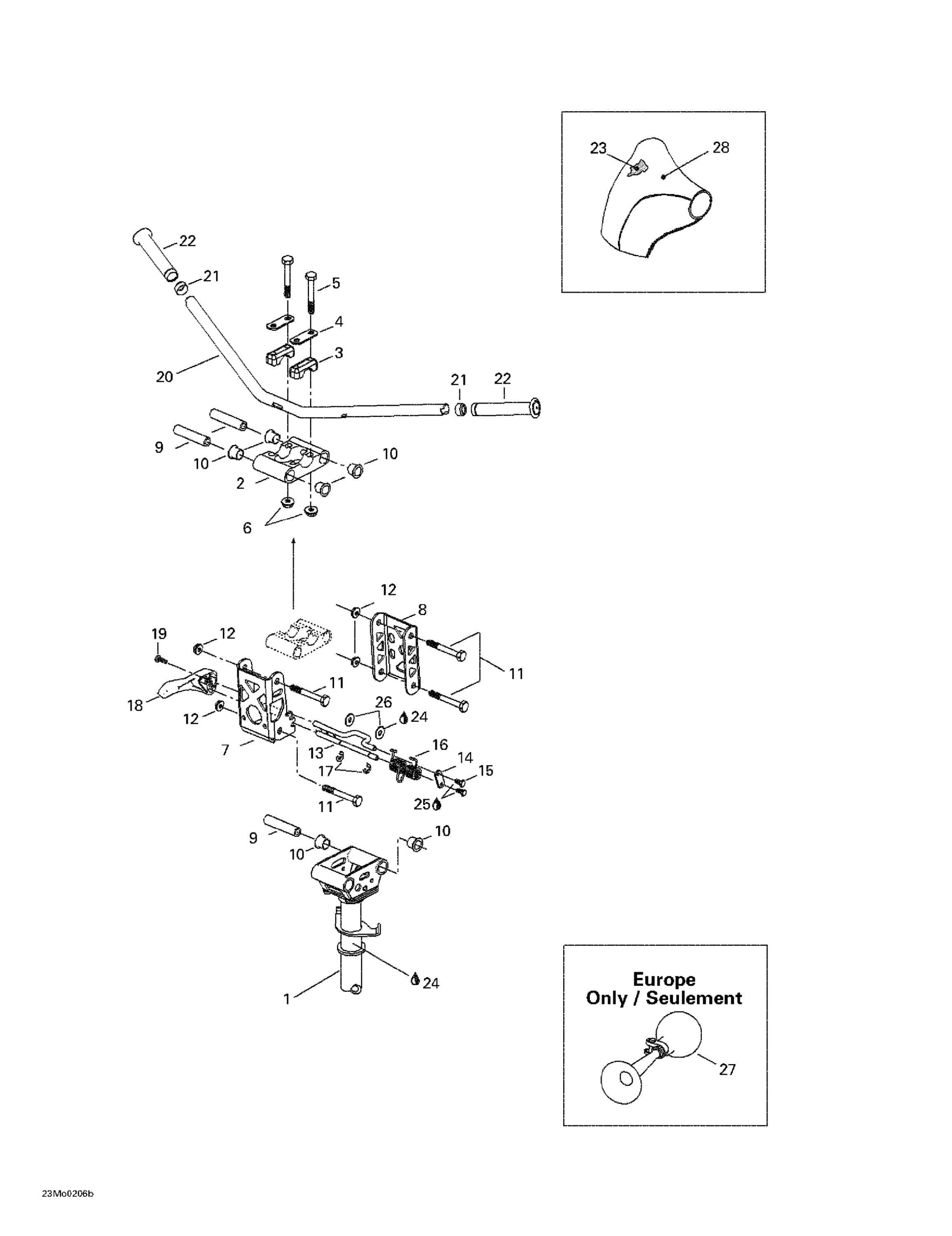 Handlebar - Adjustable (SE)