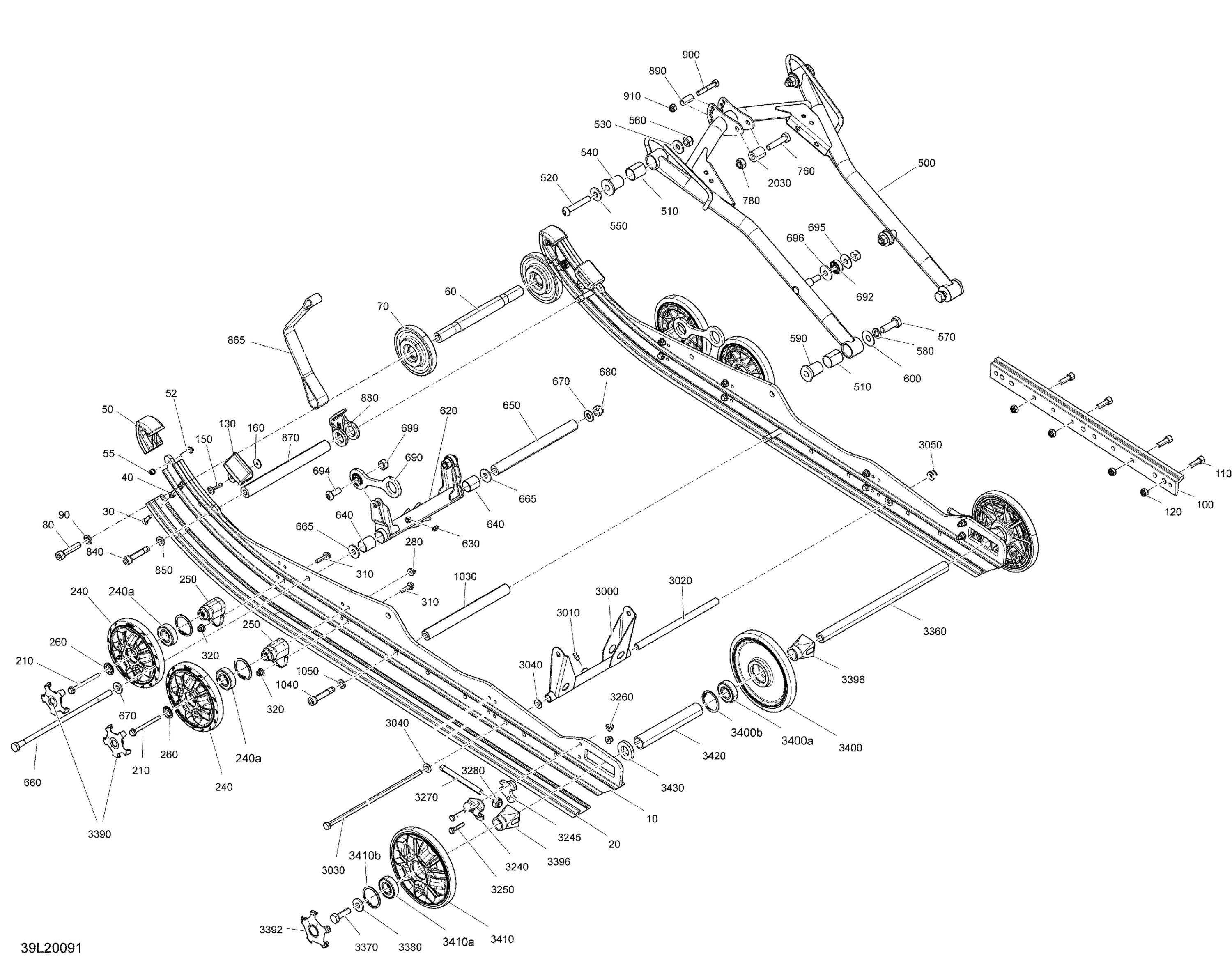 Suspension, Rear - Lower Section