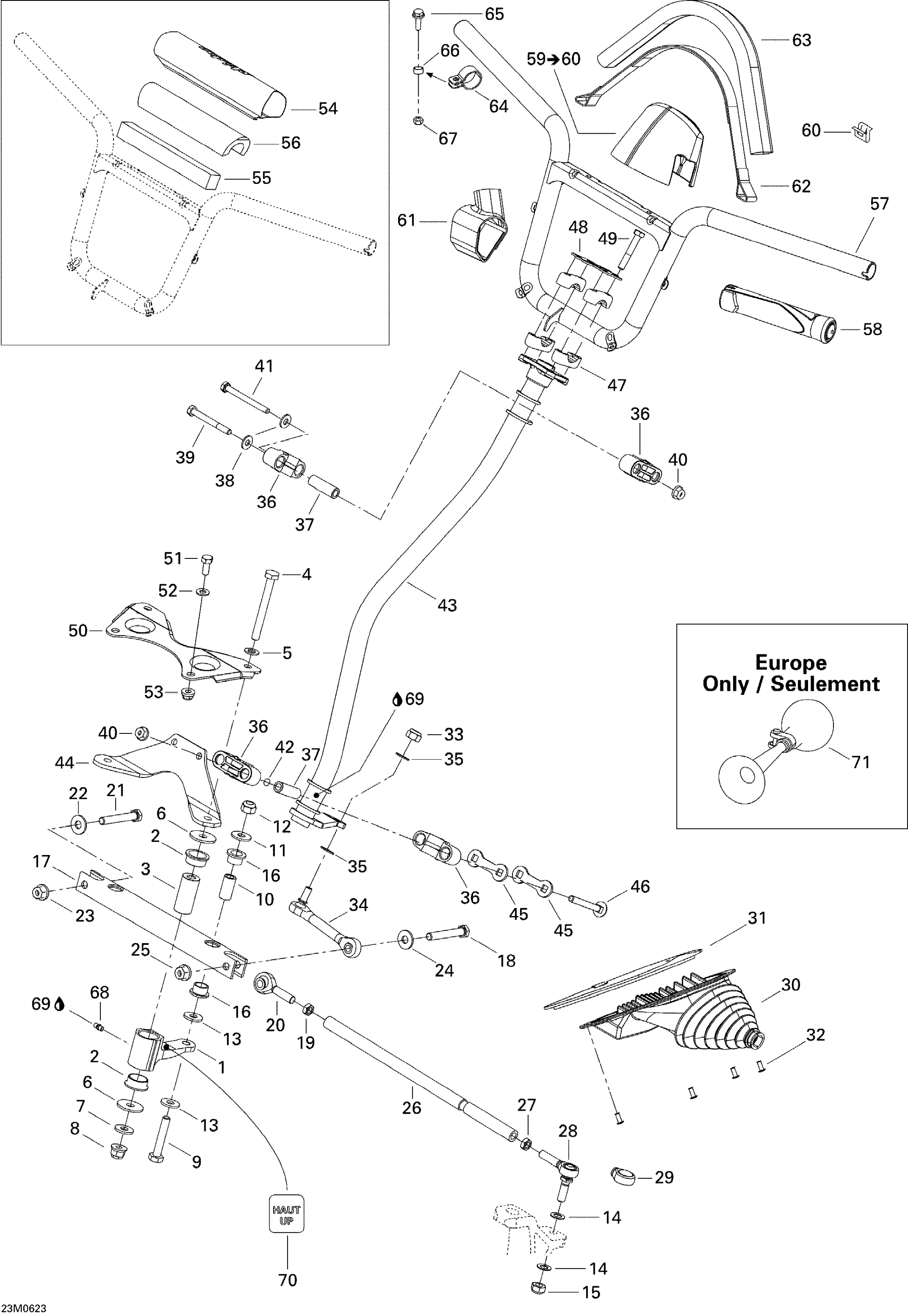 Схема узла: Steering System