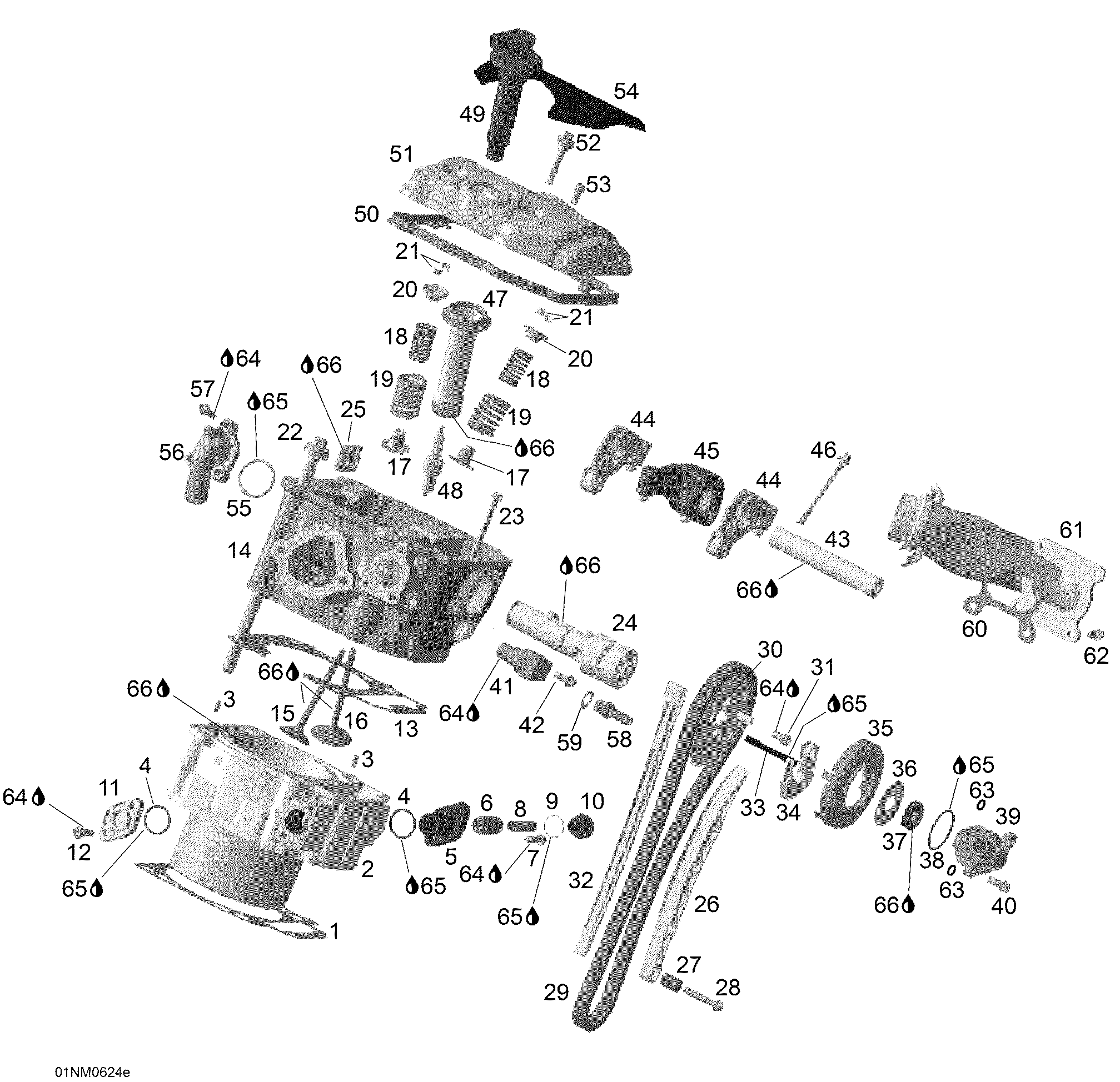 Cylinterhead rear