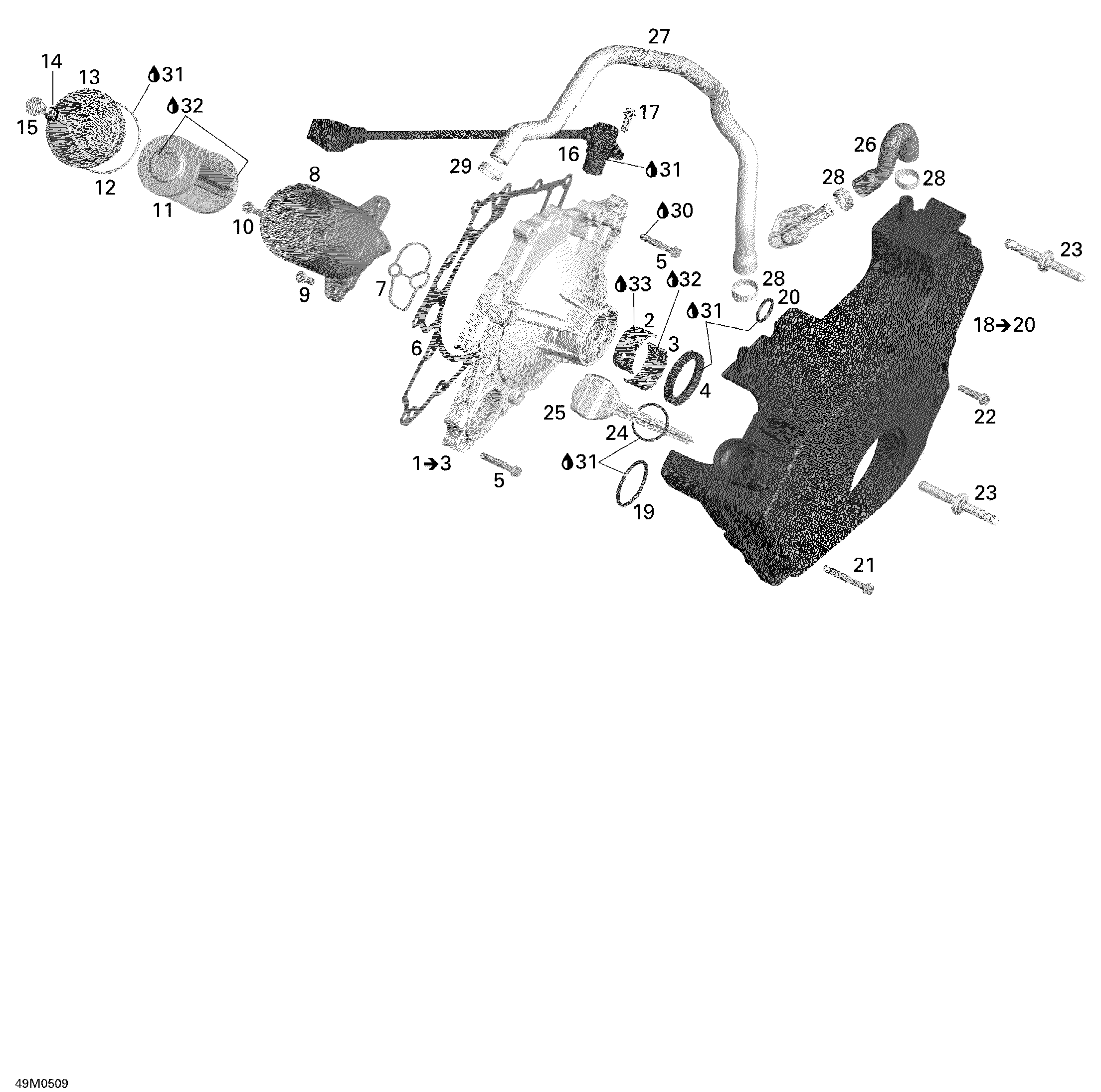 Clutch Cover And Oil Tank