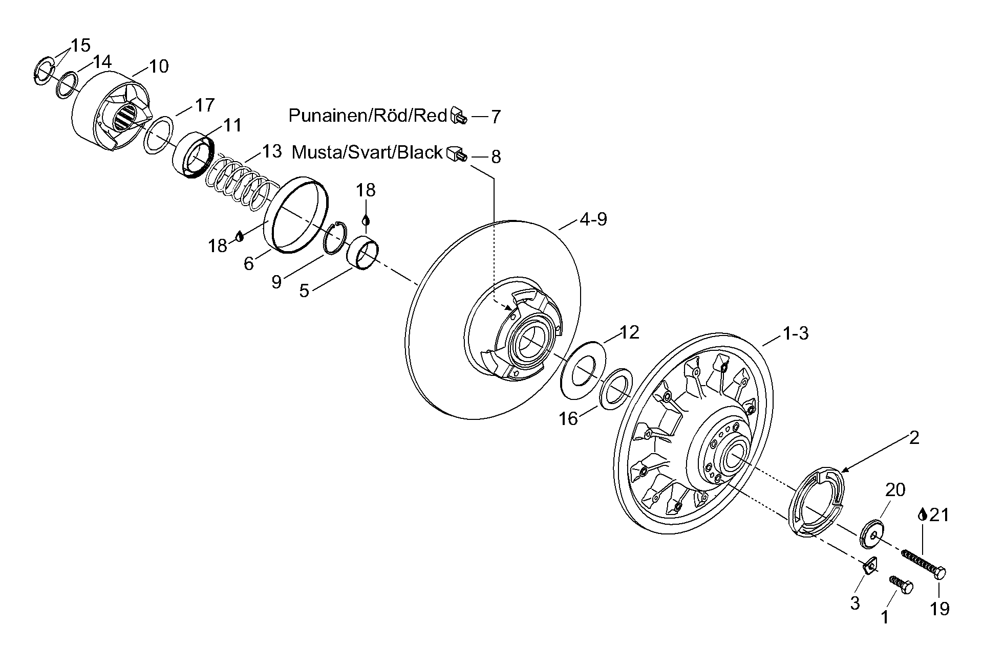 Driven Pulley