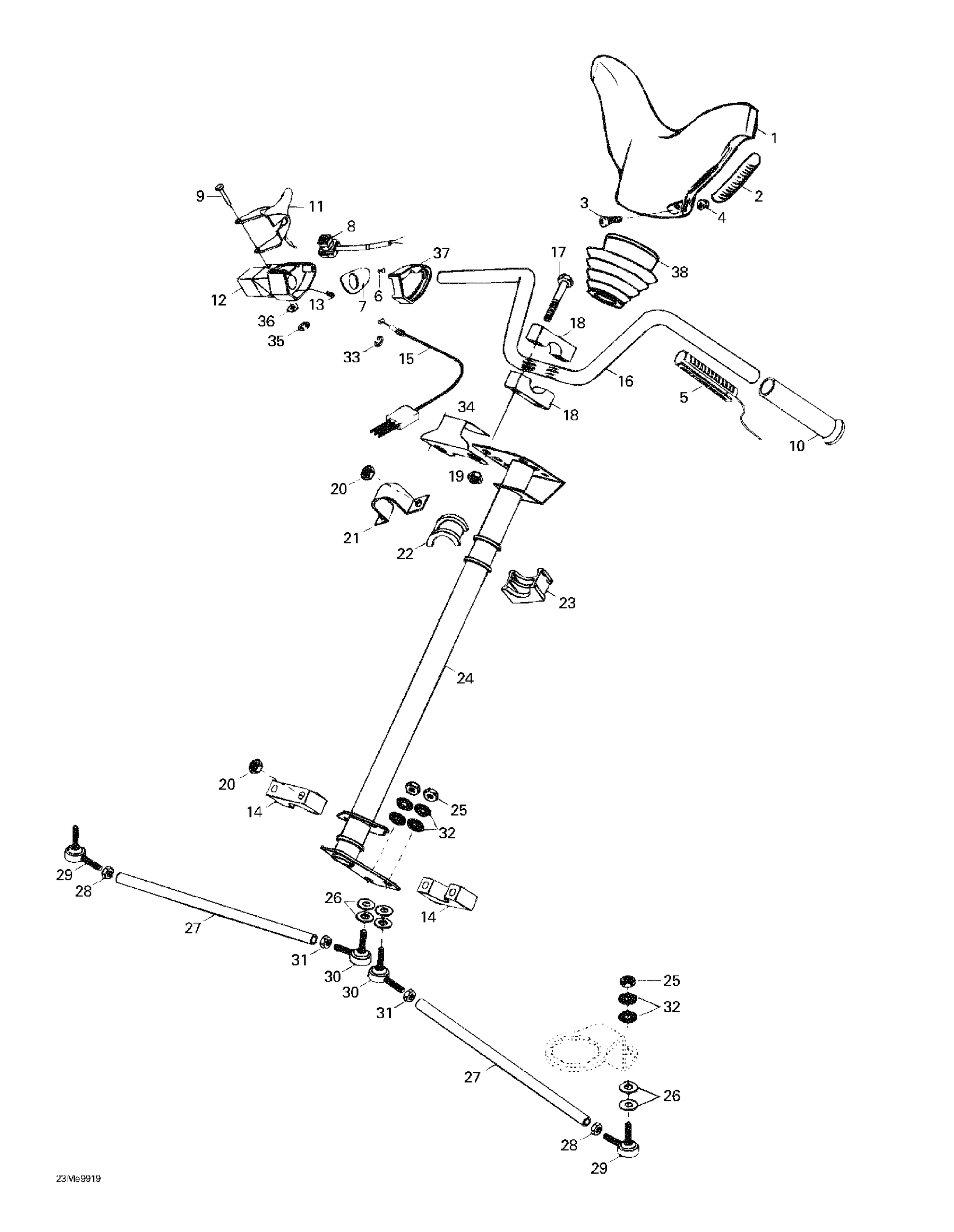Схема узла: Steering System