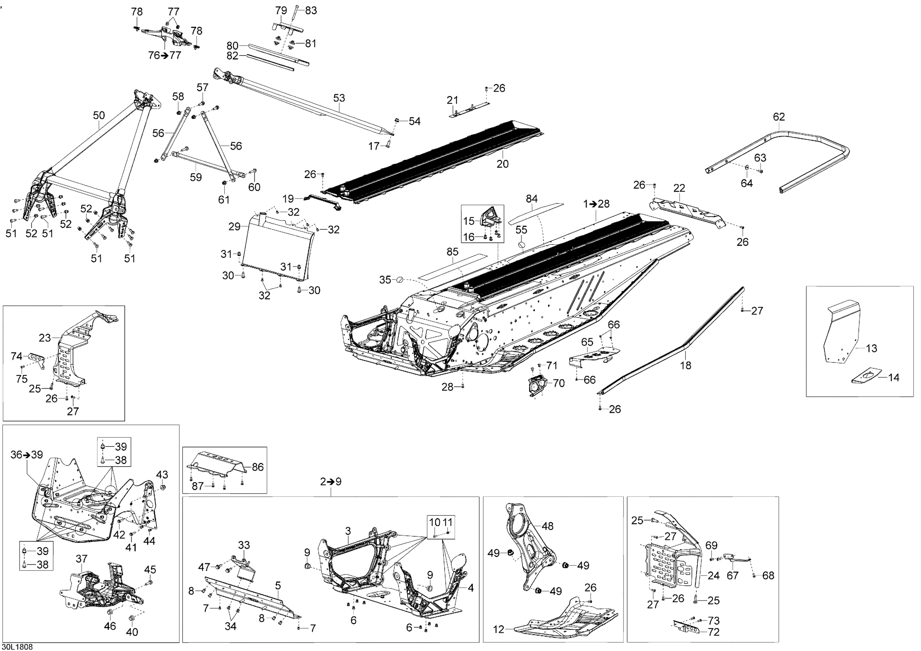 Frame RAVE - 600HO E-TEC