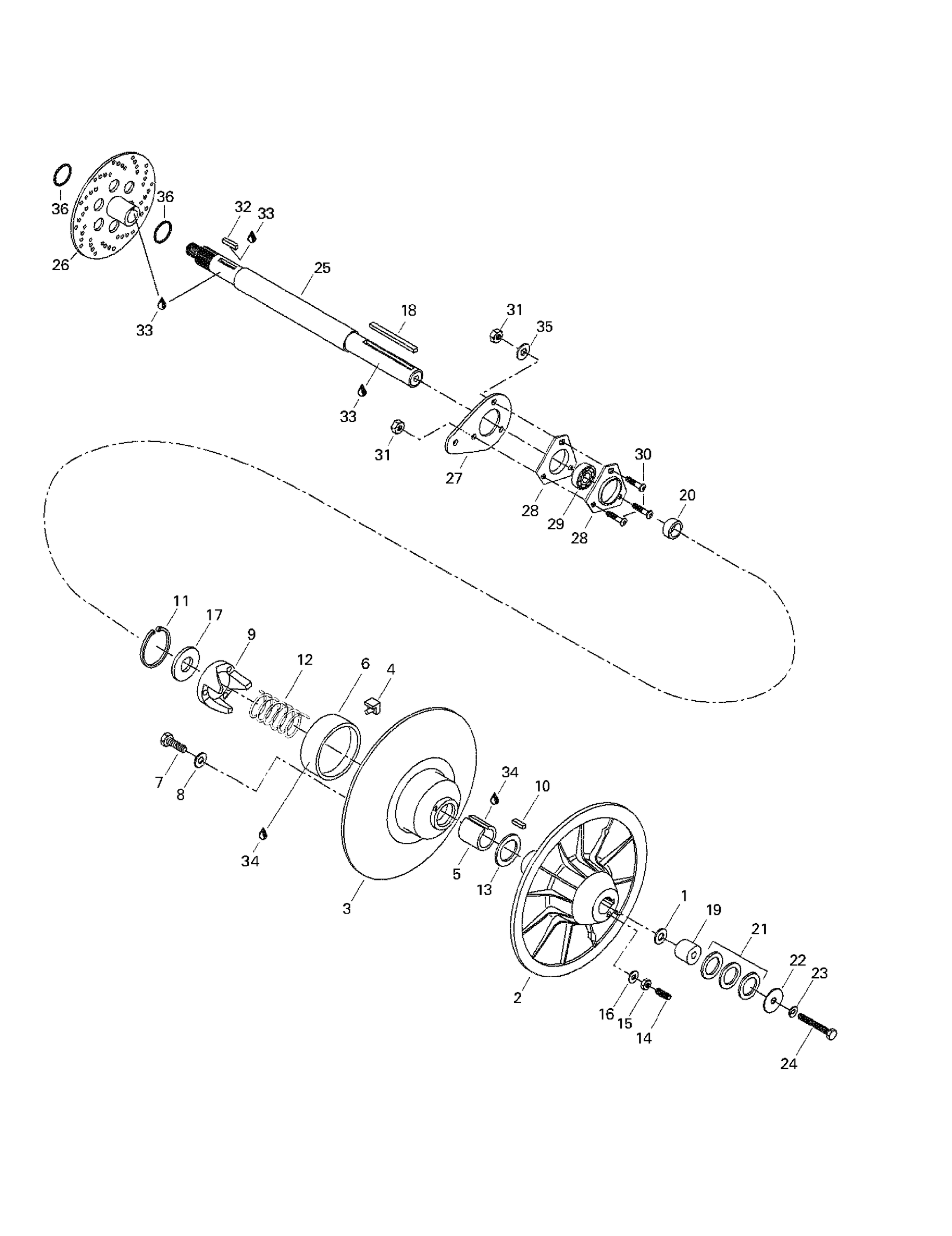 Driven Pulley
