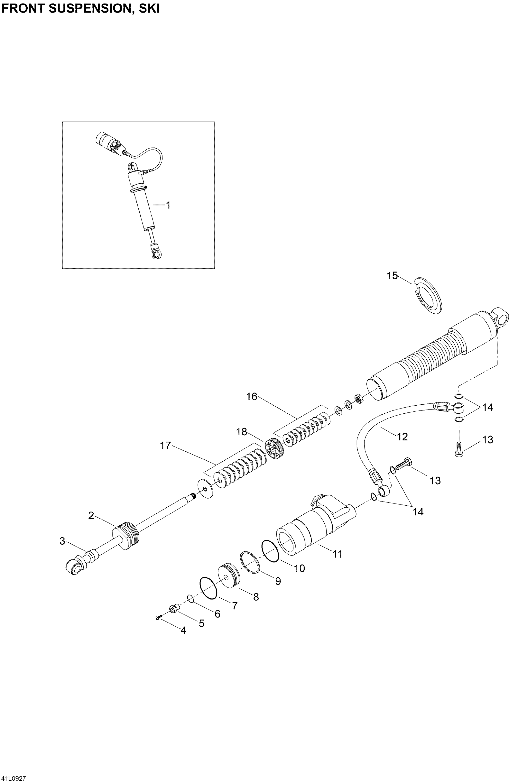 Take Apart Shock, Ski