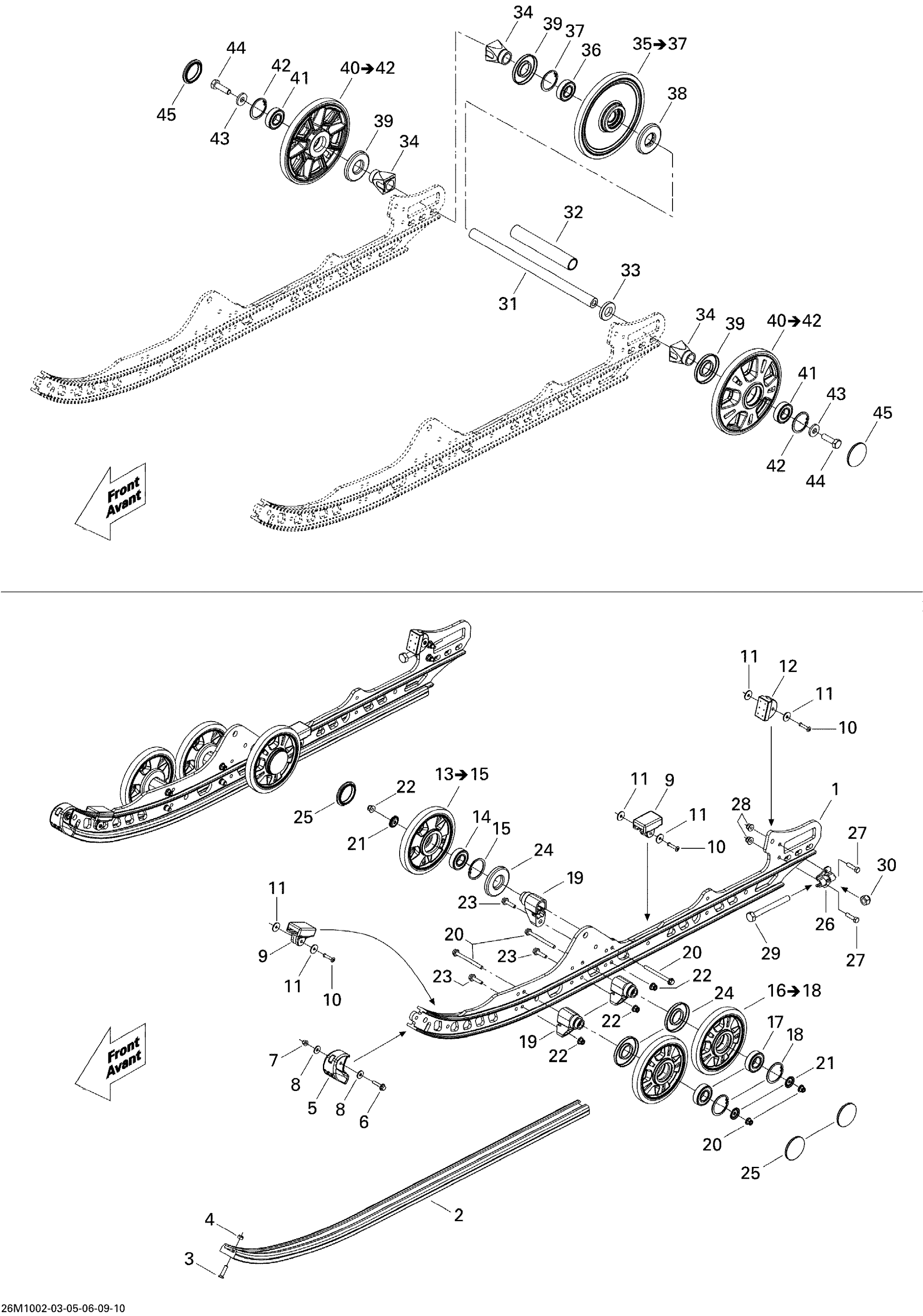 Схема узла: Rear Suspension