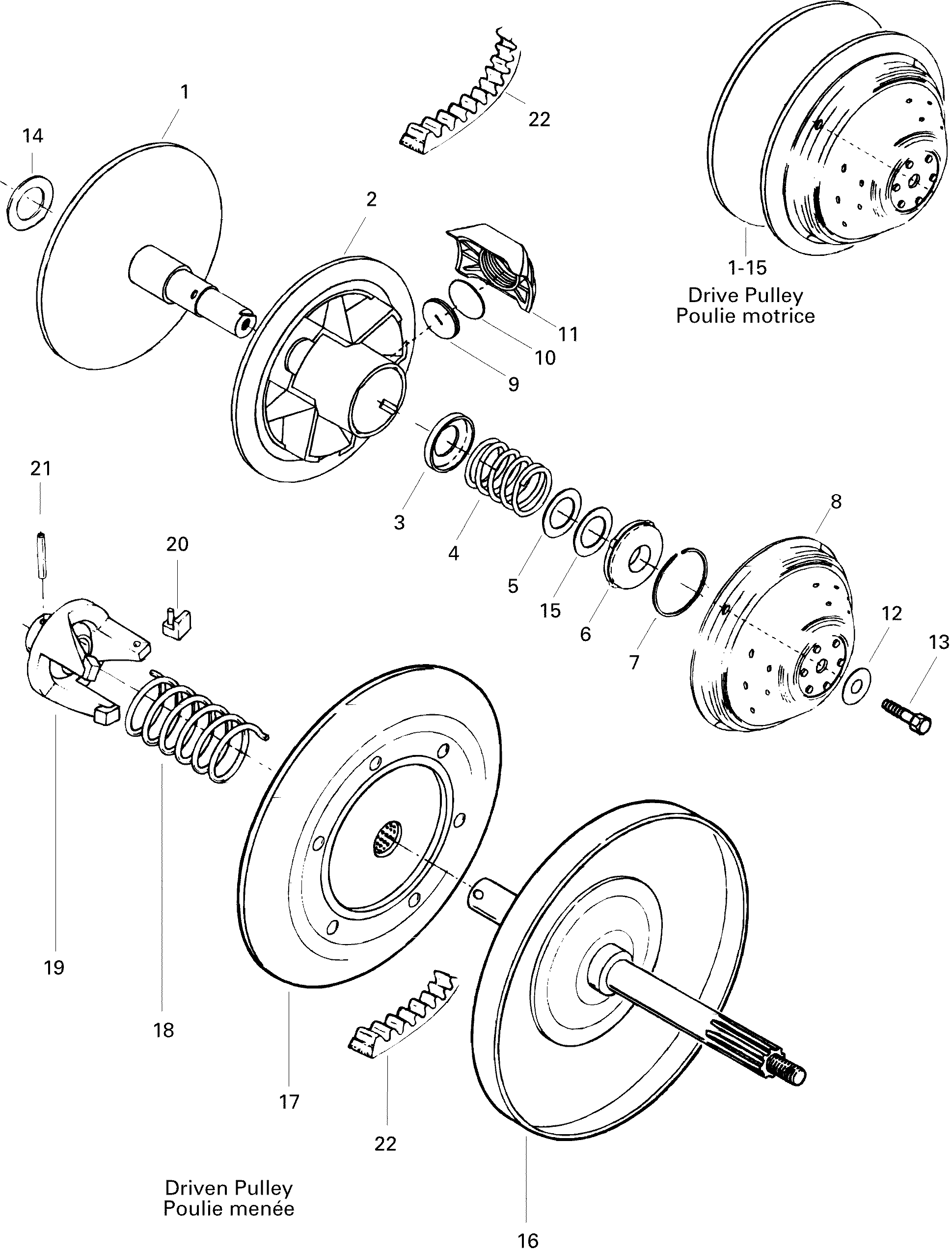 Схема узла: Pulleys System