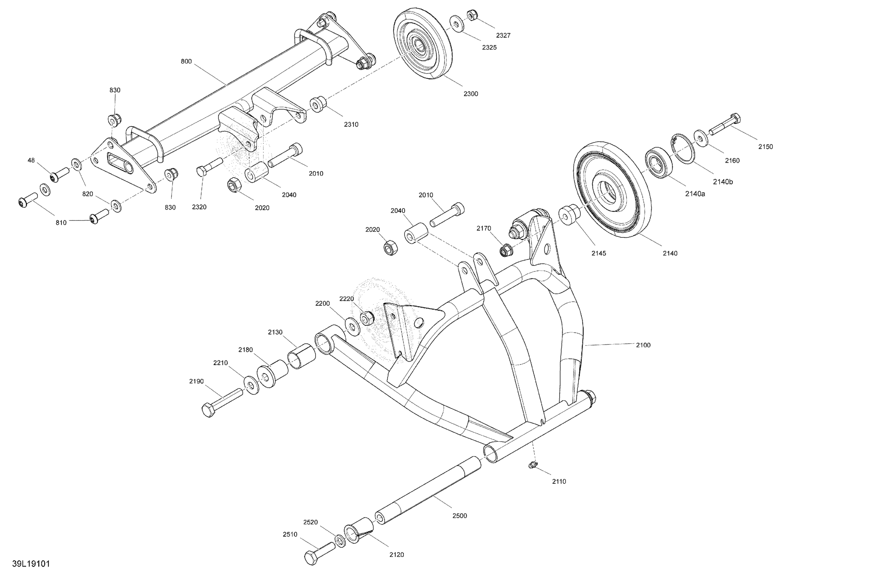 Rear Suspensions XTRIM - Upper Parts