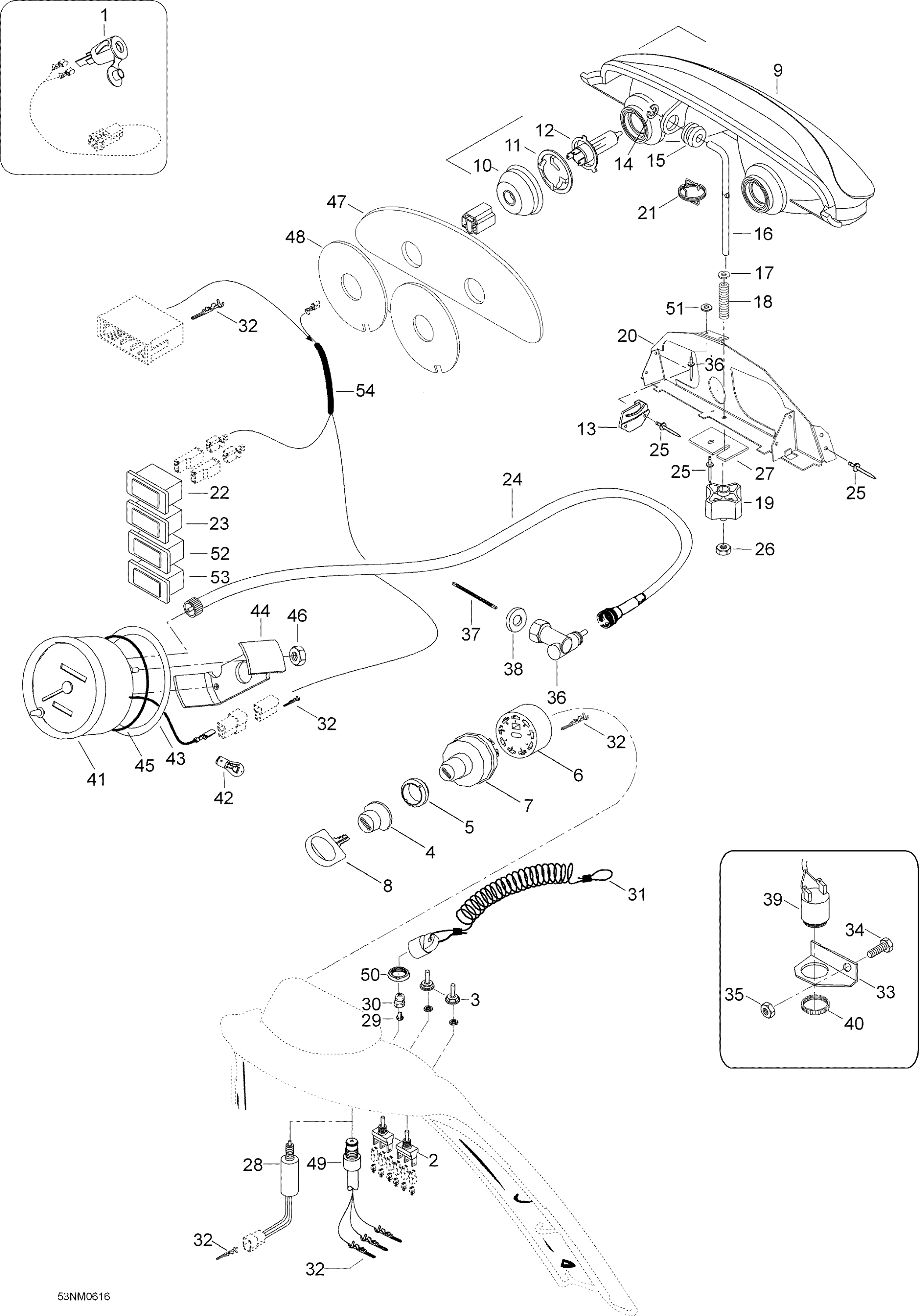 Схема узла: Electrical System 550