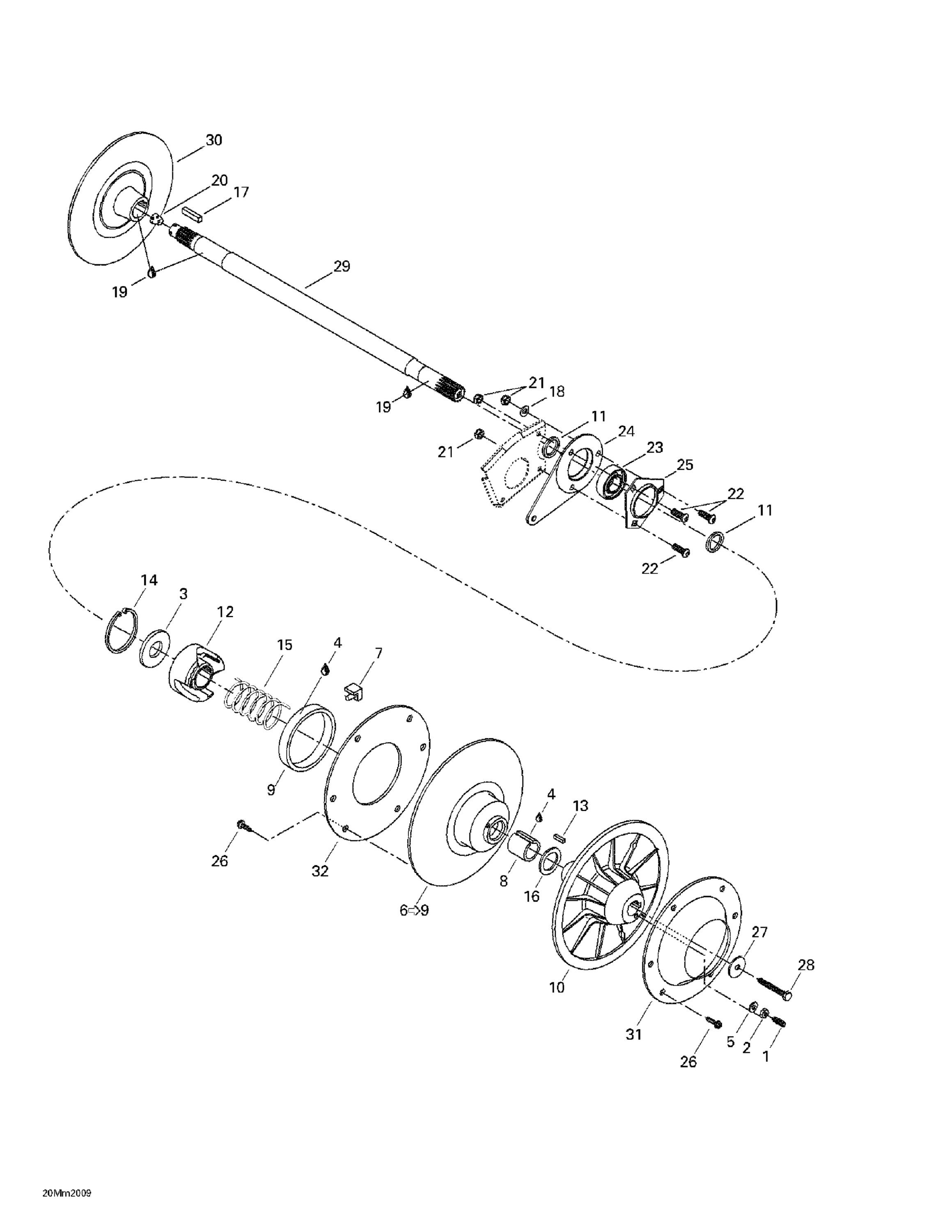 Driven Pulley