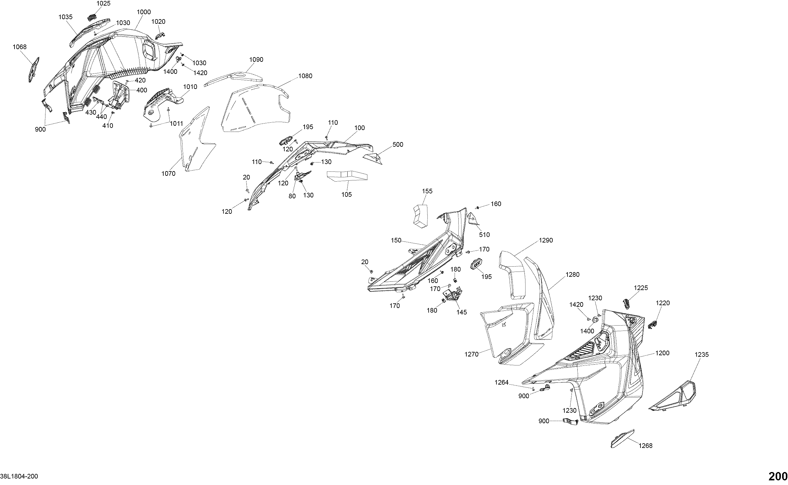 Hood - Side Section