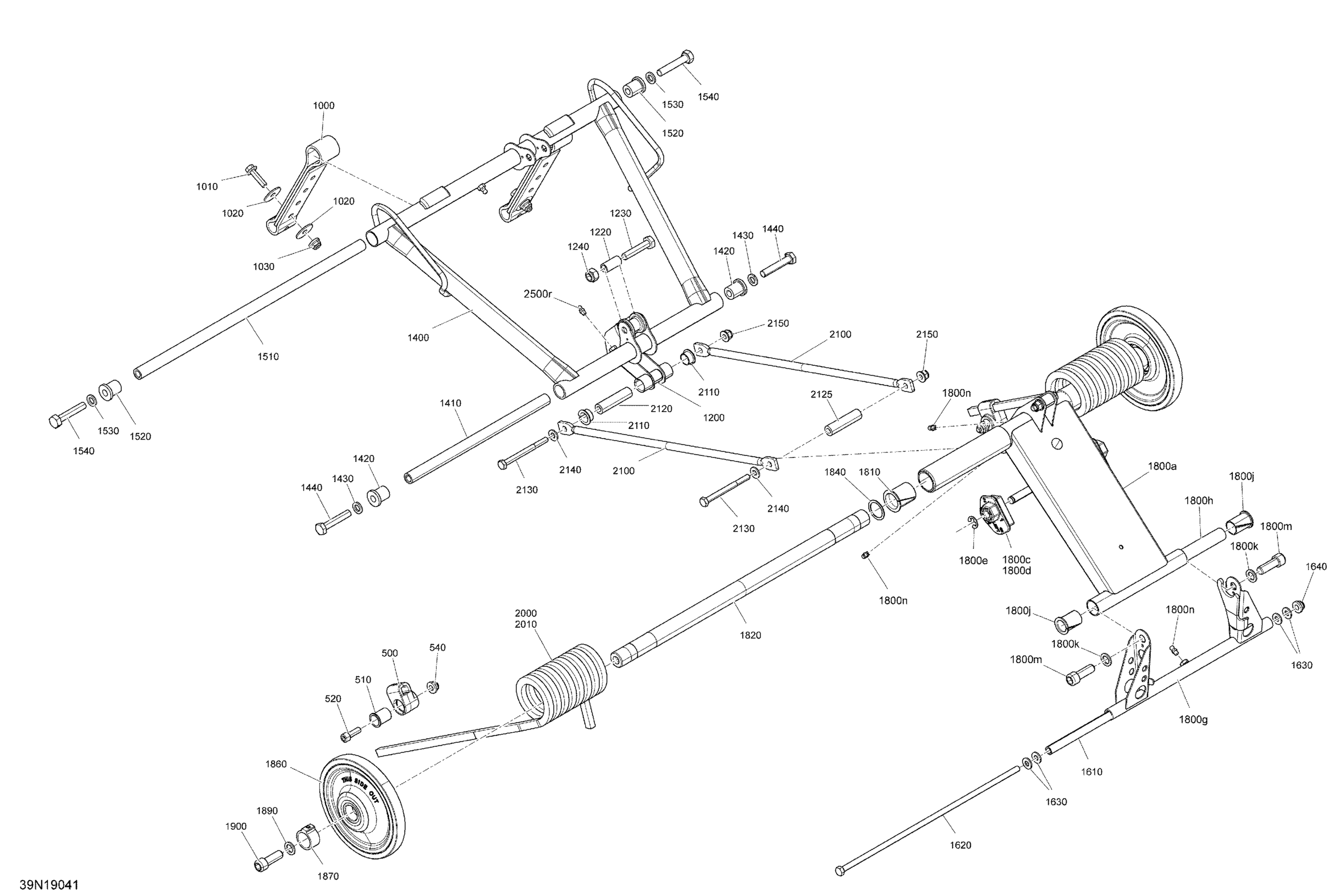 Rear Suspensions -  Upper Section
